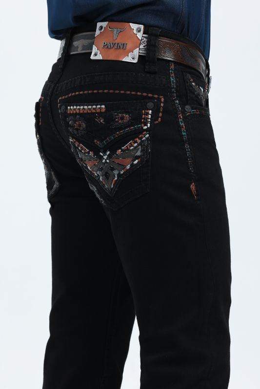 Men’s Design Stitched Jeans