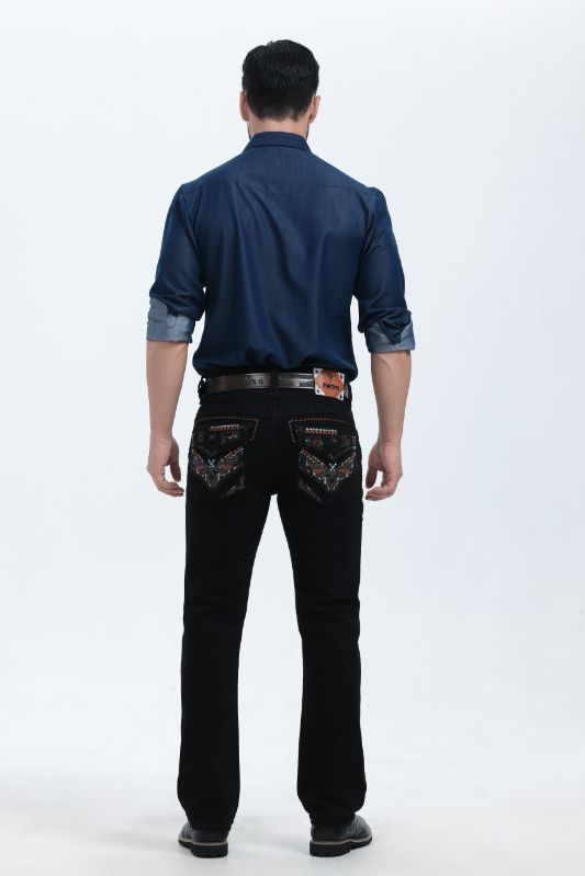 Men’s Design Stitched Jeans