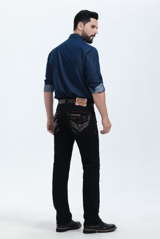 Men’s Design Stitched Jeans