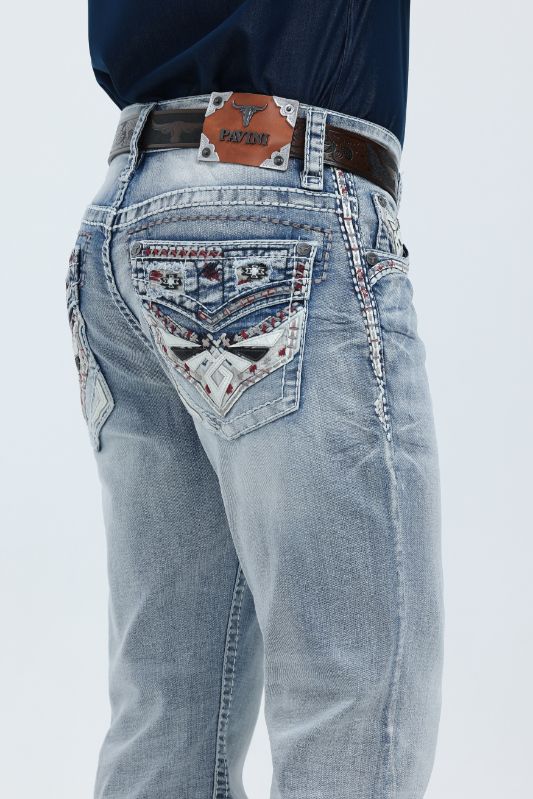 Men’s Design Stitched Jeans