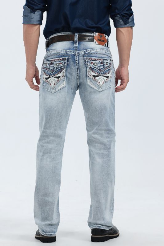 Men’s Design Stitched Jeans