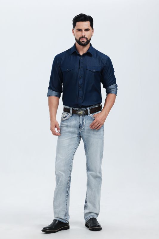 Men’s Design Stitched Jeans