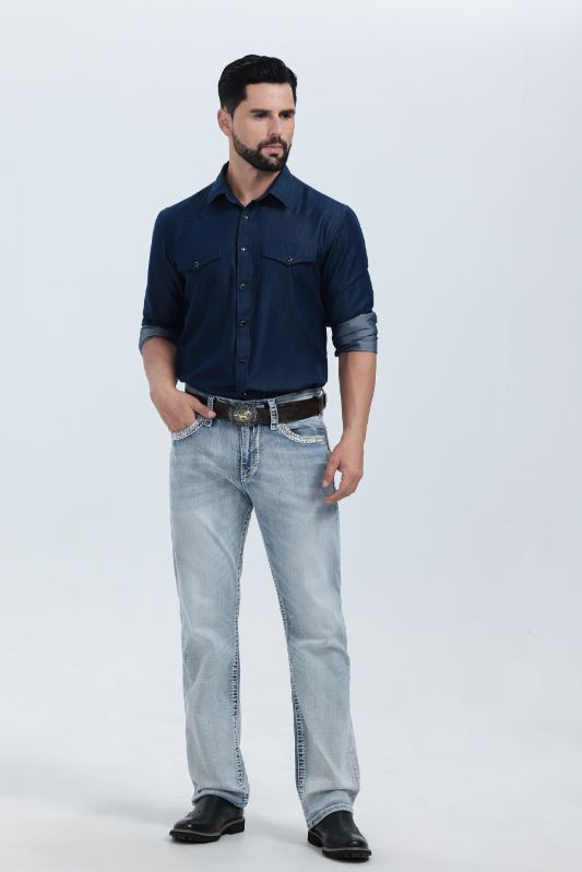 Men’s Design Stitched Jeans