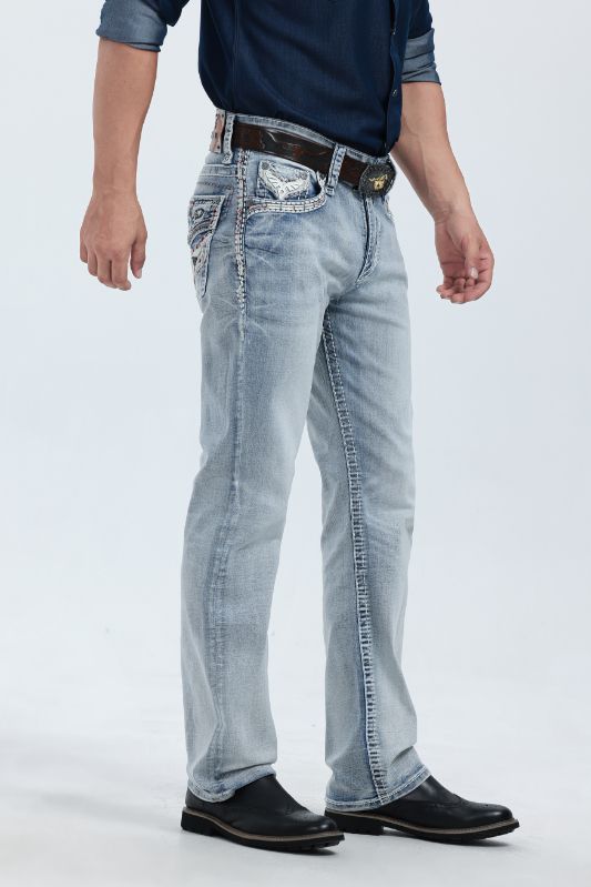 Men’s Design Stitched Jeans