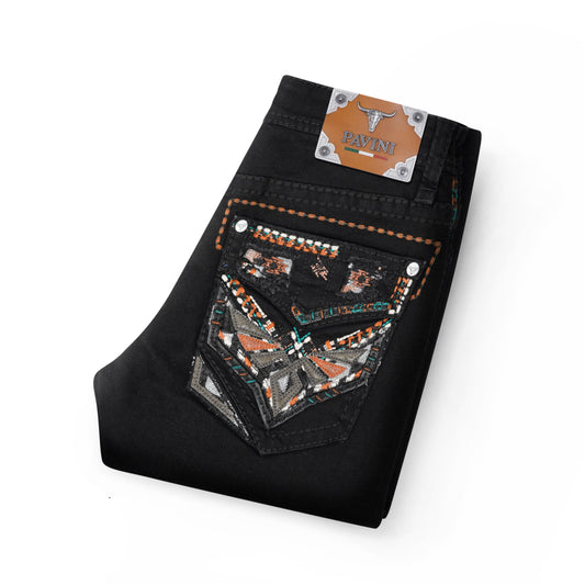 Men’s Design Stitched Jeans