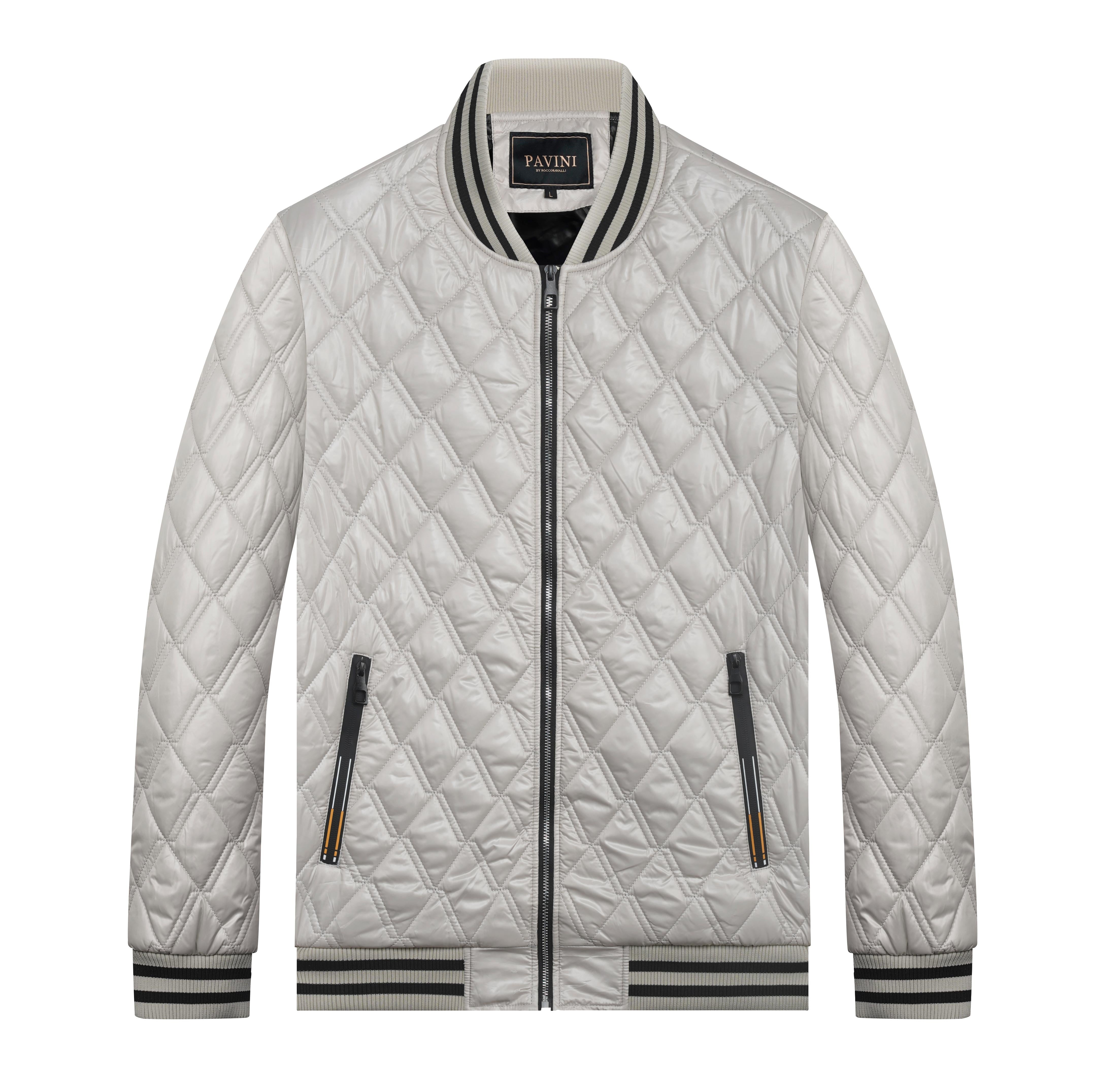 Men’s Quilted Bomber Jacket