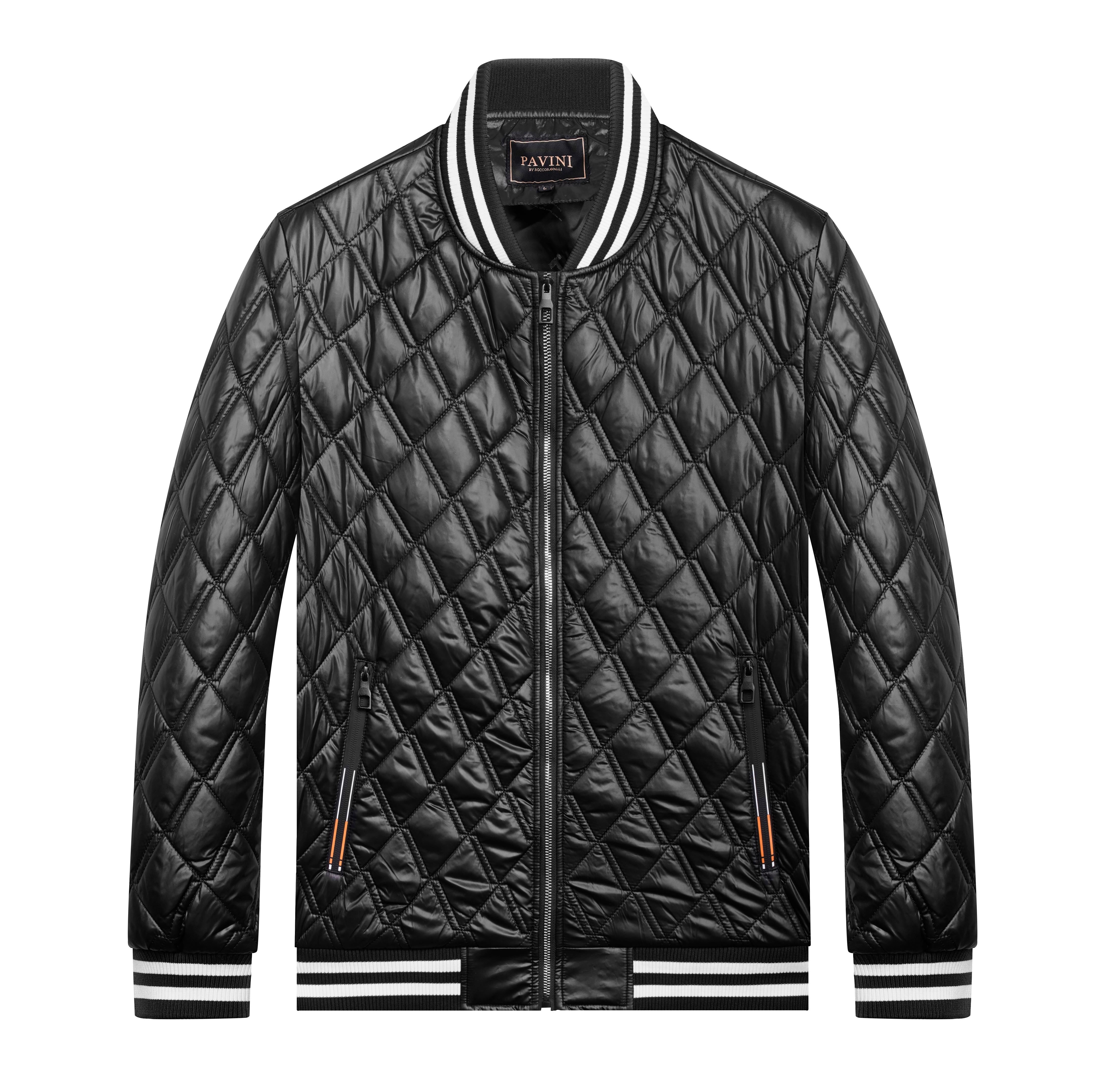 Men’s Quilted Bomber Jacket