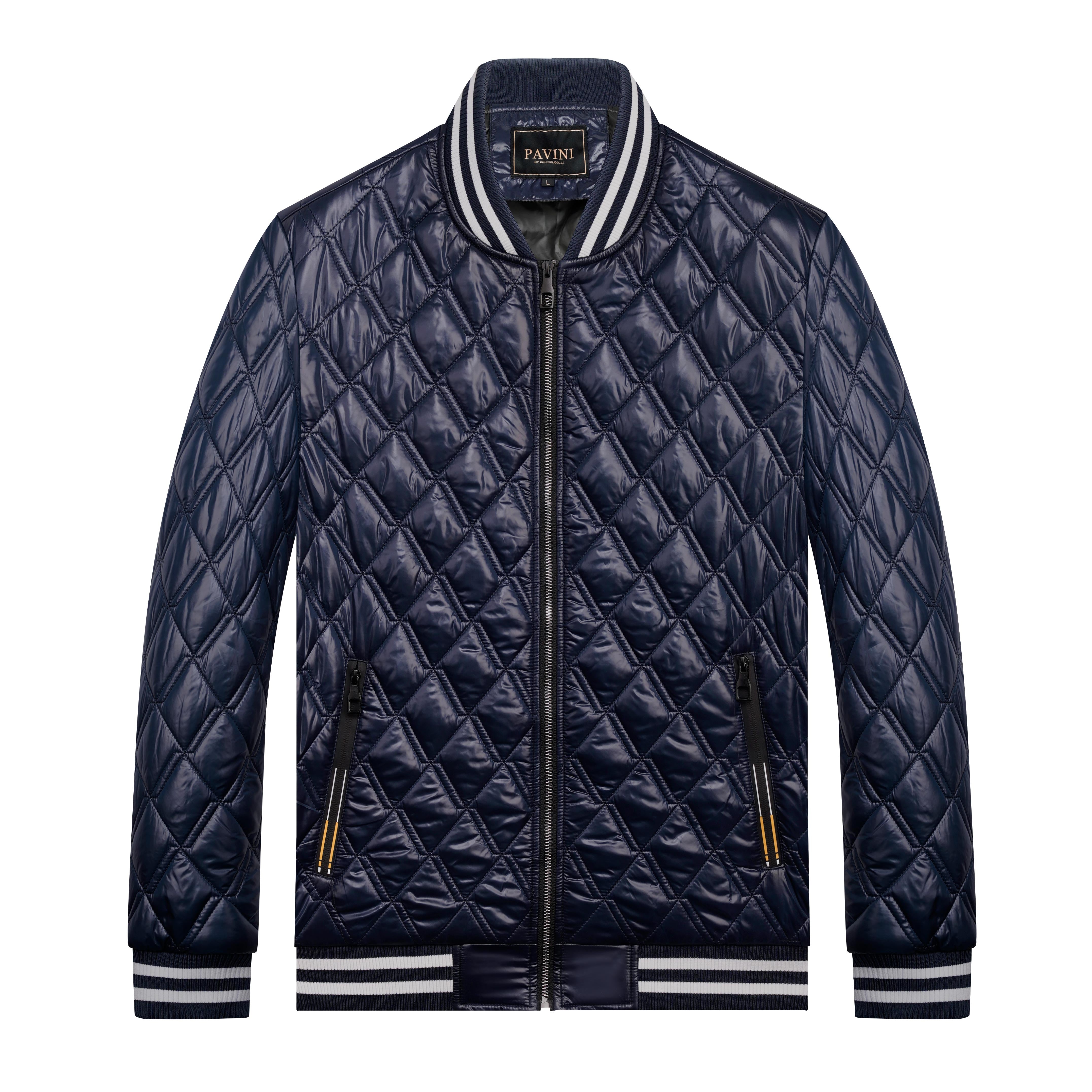 Men’s Quilted Bomber Jacket