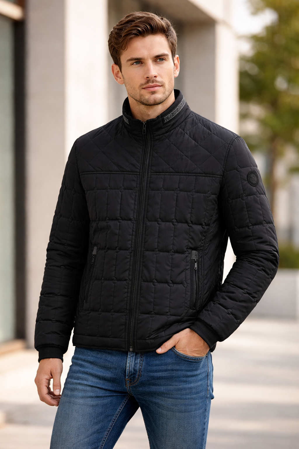 Men’s Quilted Puffer Jacket