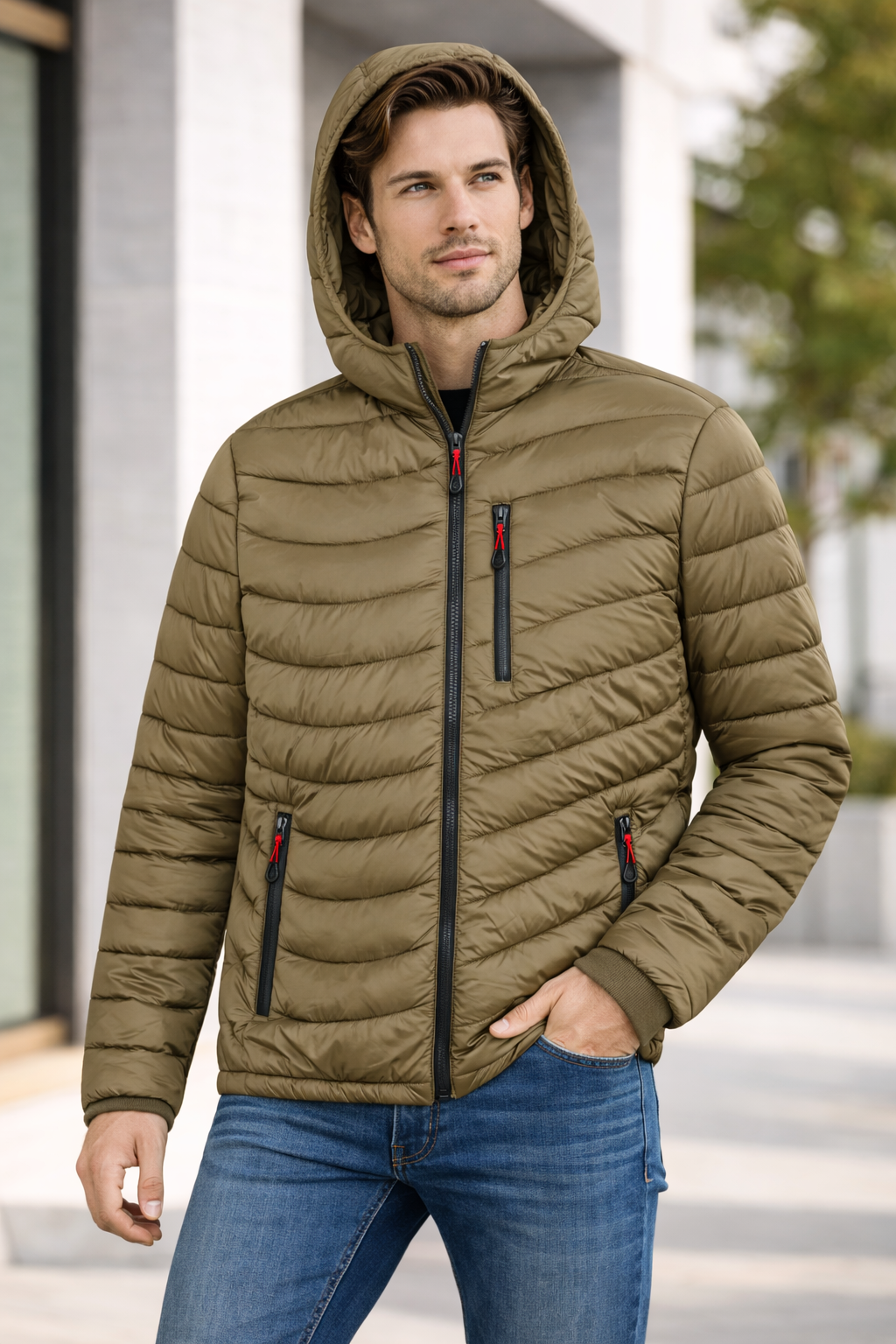 Men’s Hooded Puffer Jacket
