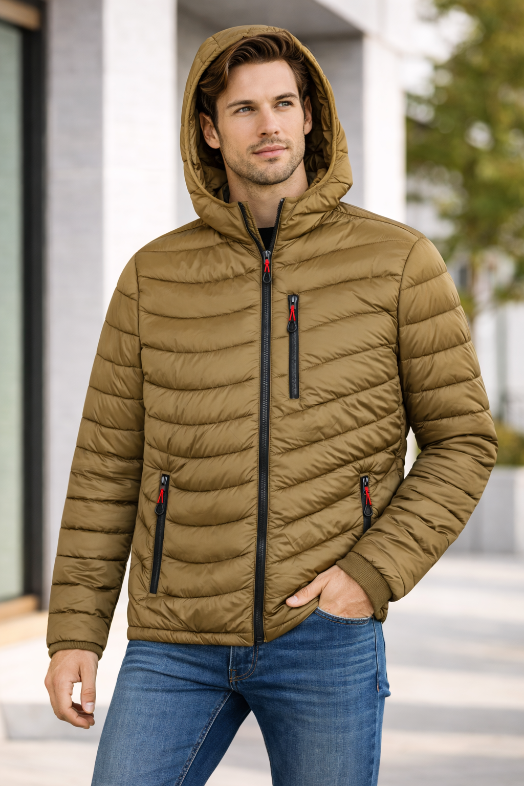 Men’s Hooded Puffer Jacket