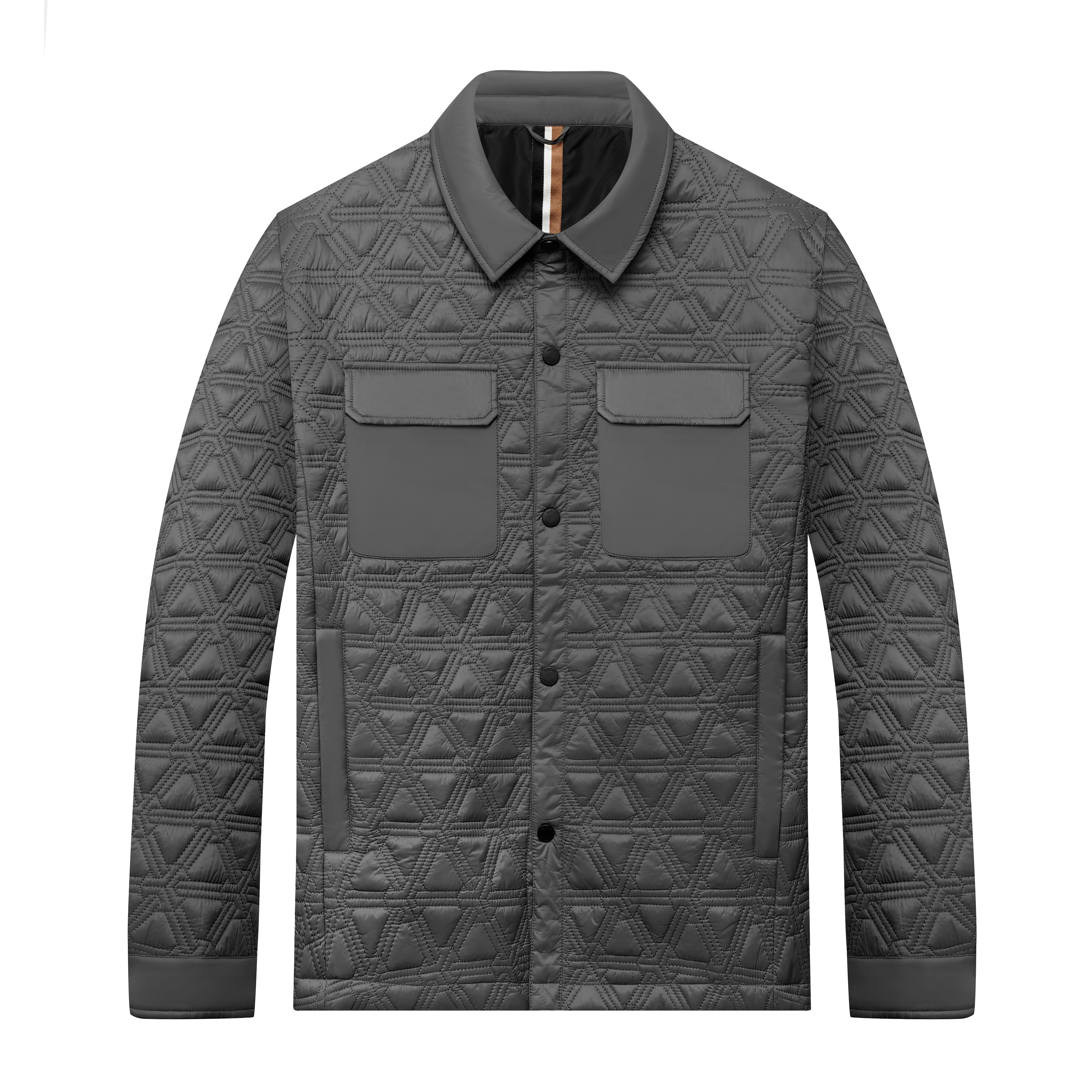 Men’s Quilted Shirt Jacket