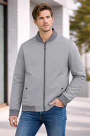 Men’s Zip-Up Bomber Jacket