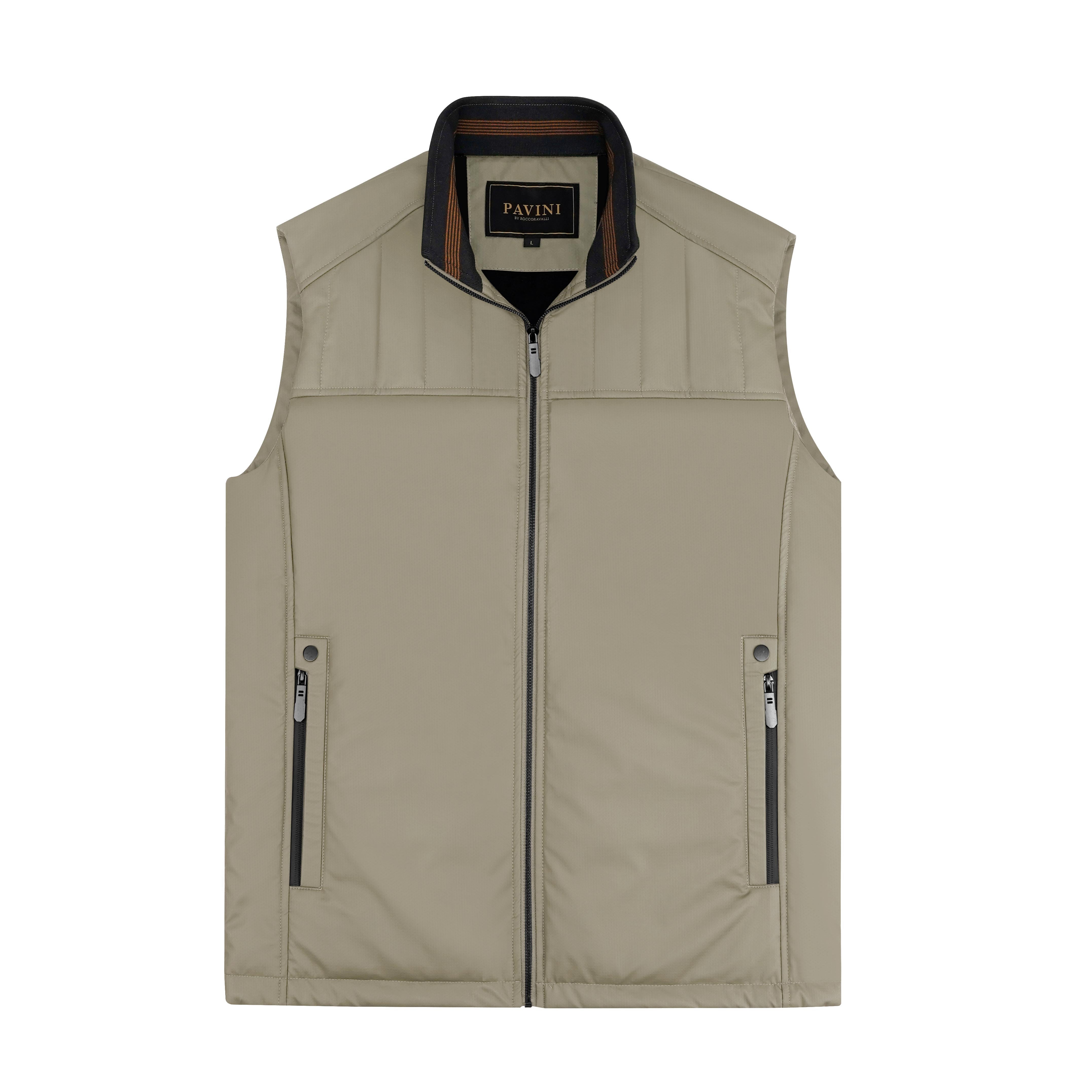 Men’s Zip-Up Puffer Vest
