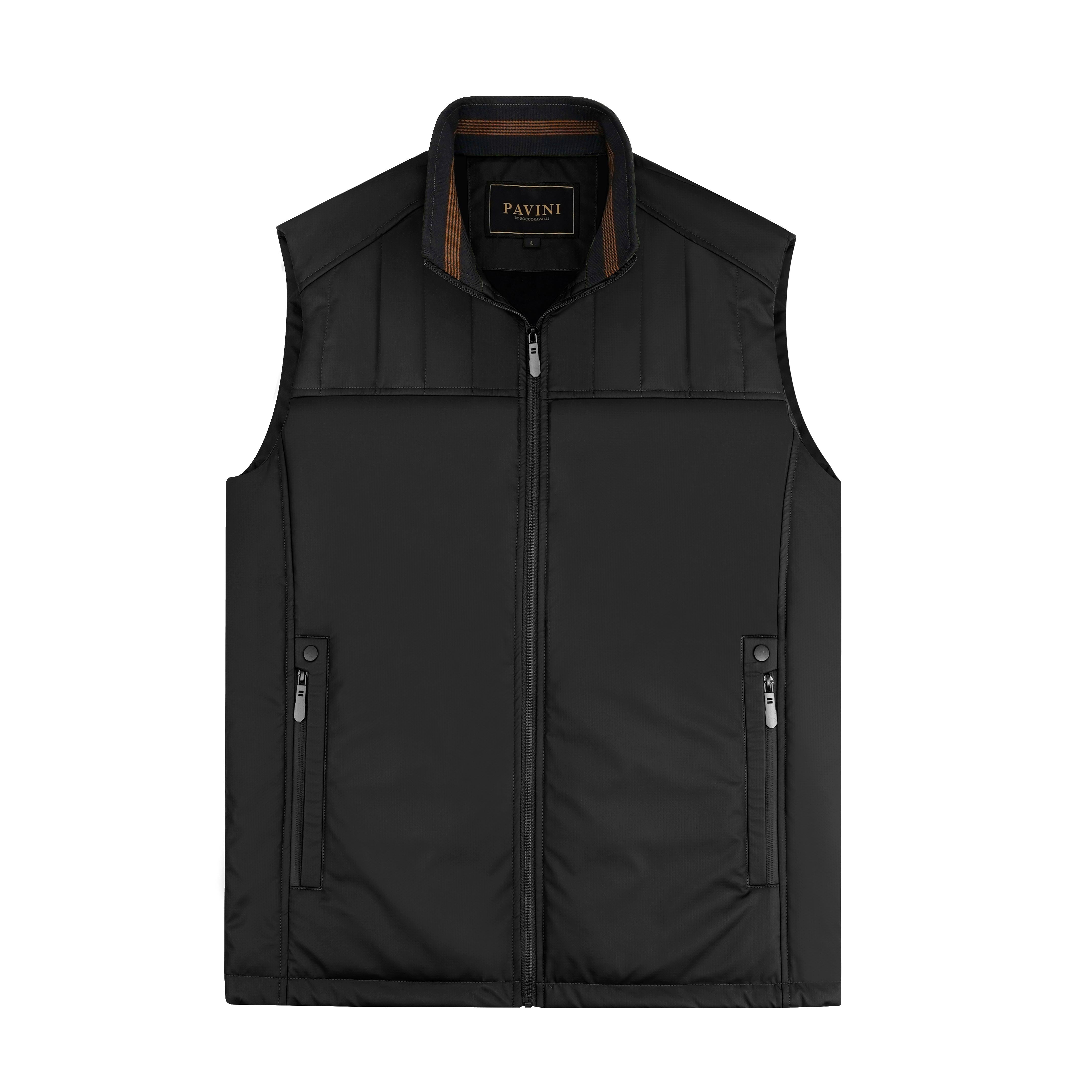 Men’s Zip-Up Puffer Vest