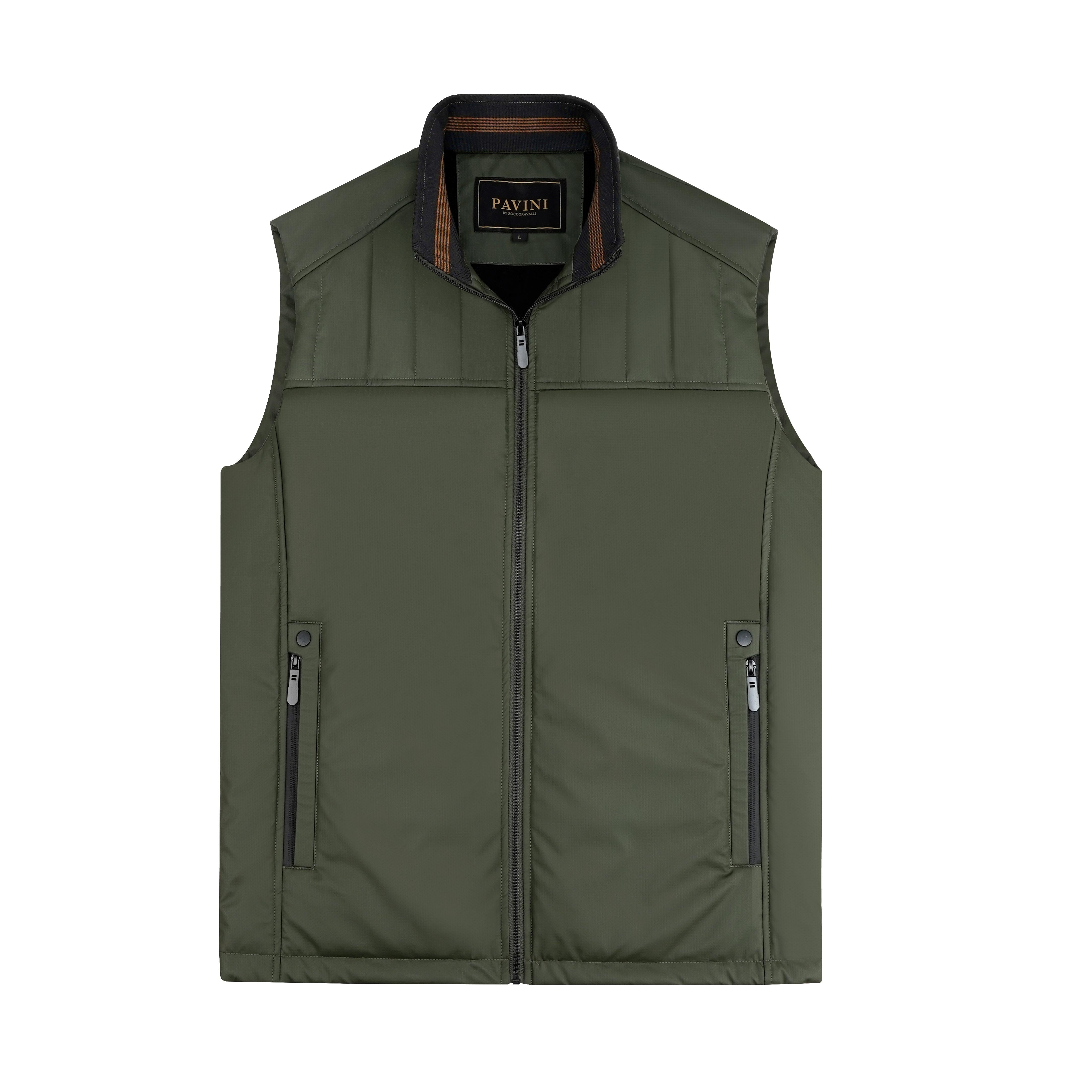 Men’s Zip-Up Puffer Vest