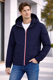 Men’s Hooded Zip-Up Jacket