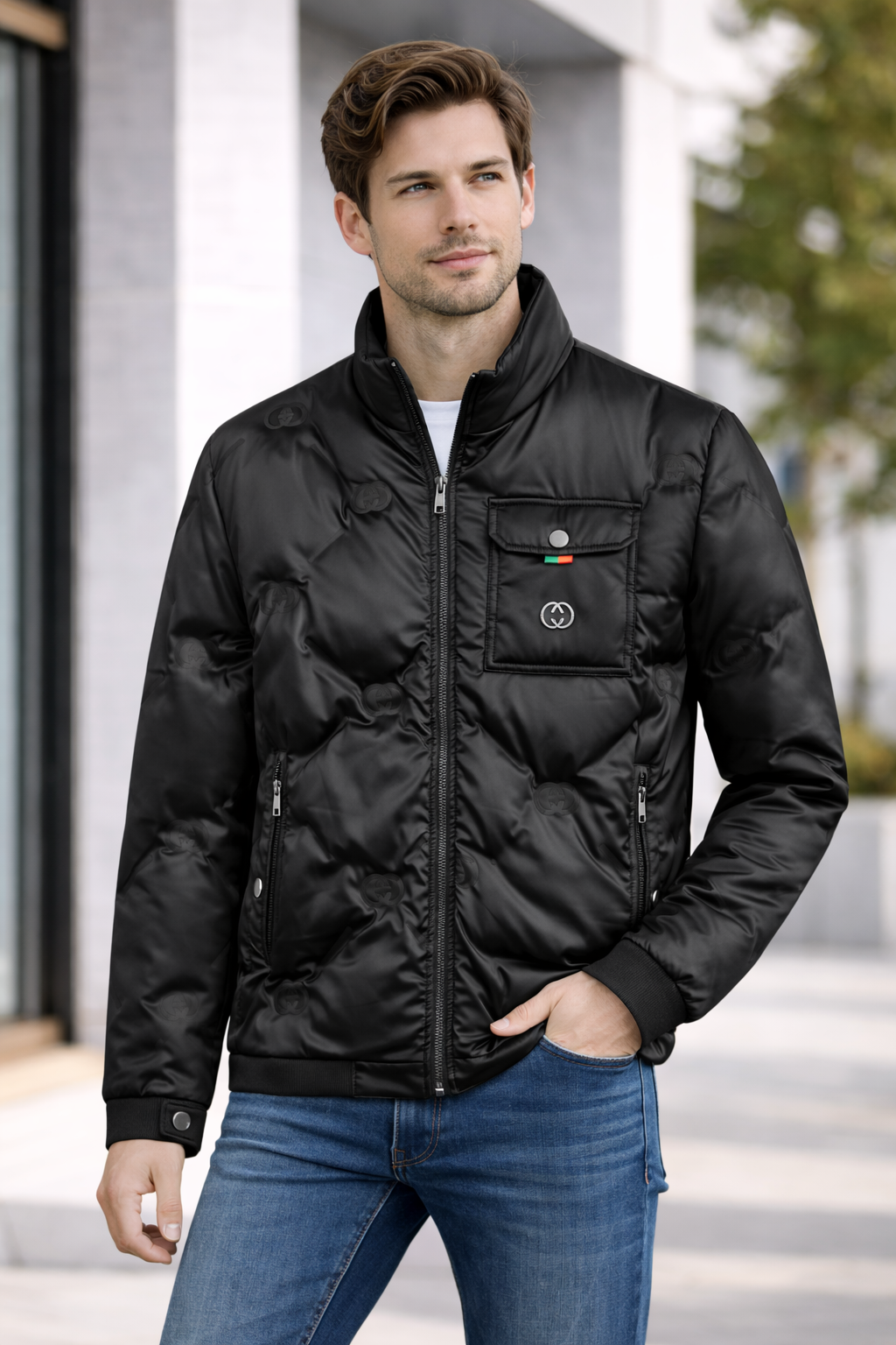 Men’s Quilted Puffer Jacket