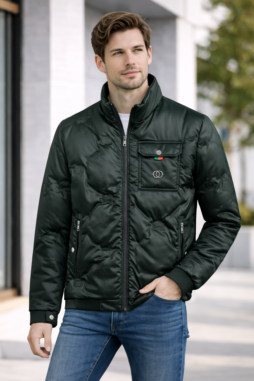 Men’s Quilted Puffer Jacket