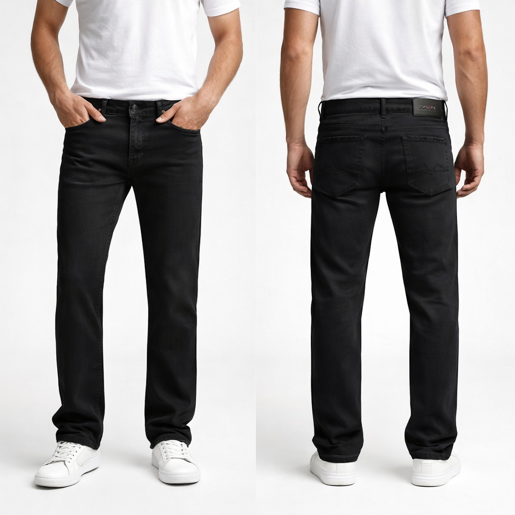 Men’s Regular Fit Stretch Jeans