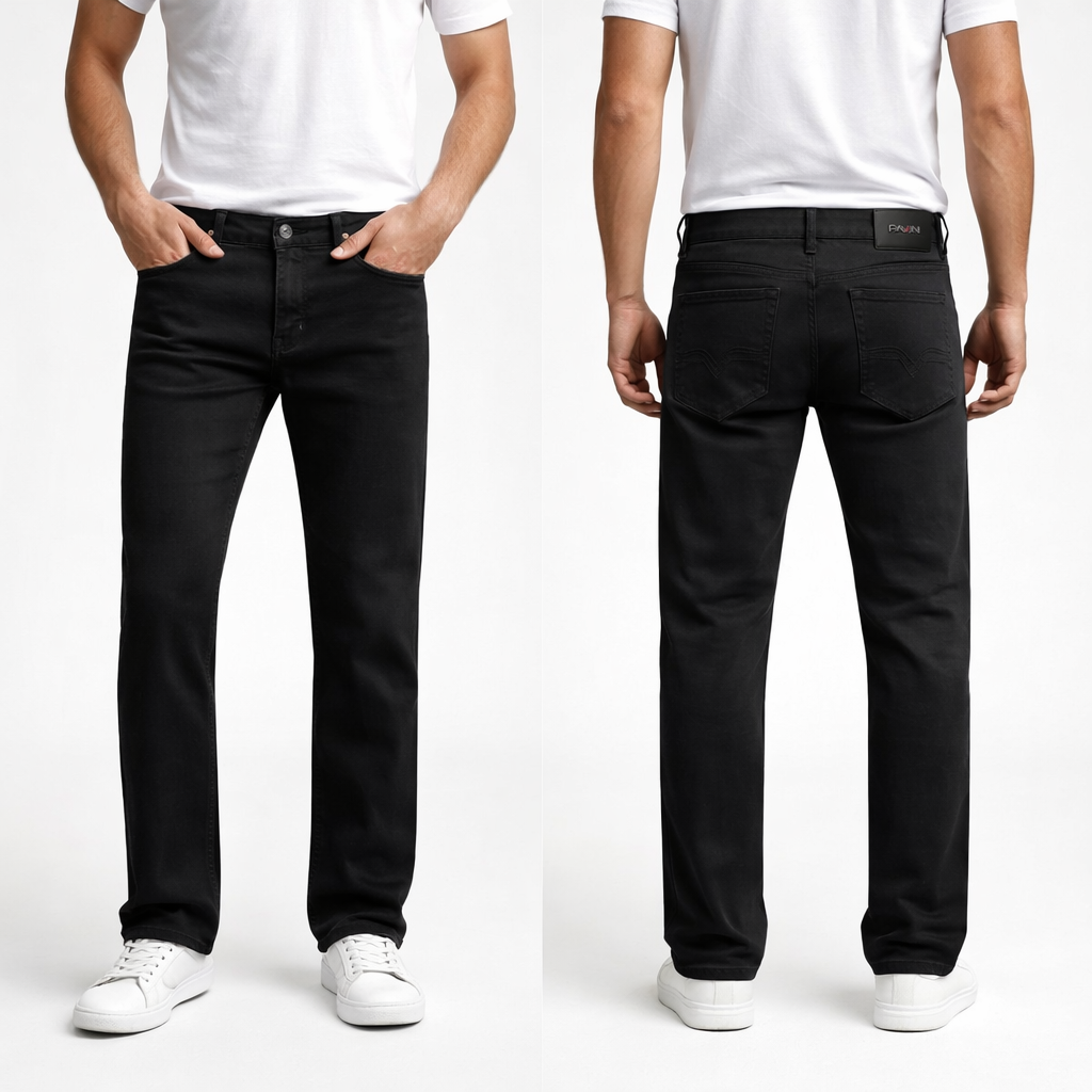 Men’s Regular Fit Stretch Jeans