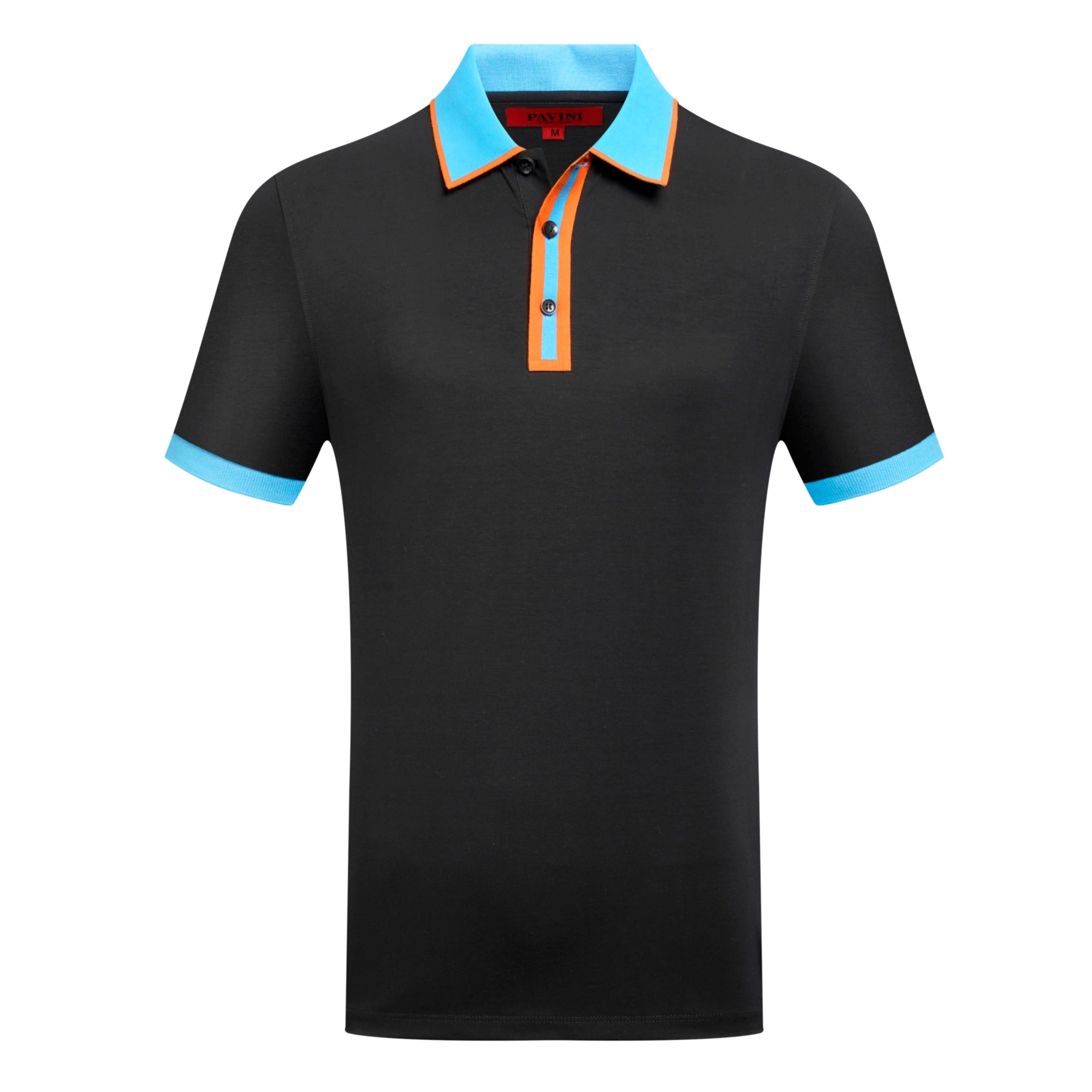 Contrast Trim Polo Shirt