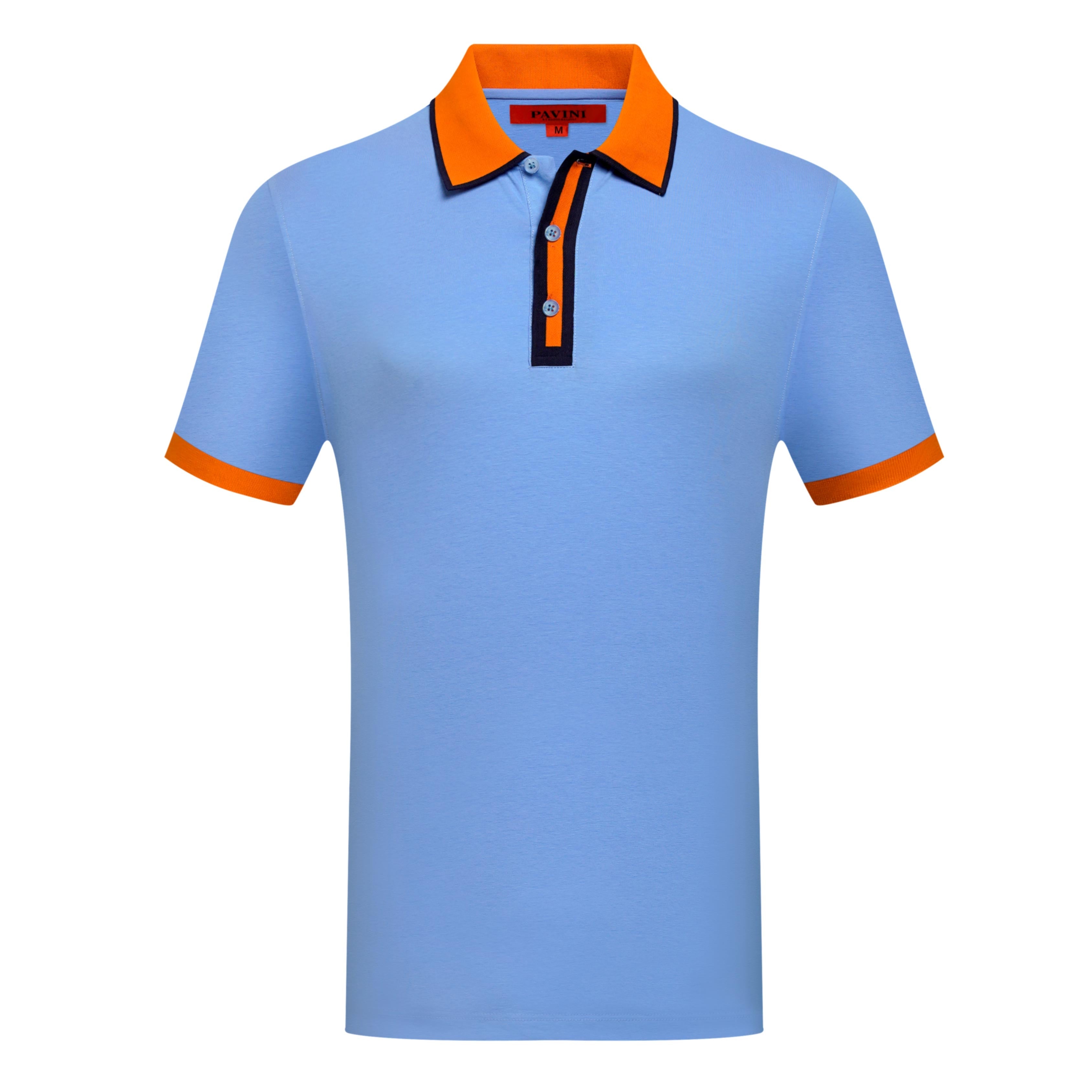 Contrast Trim Polo Shirt