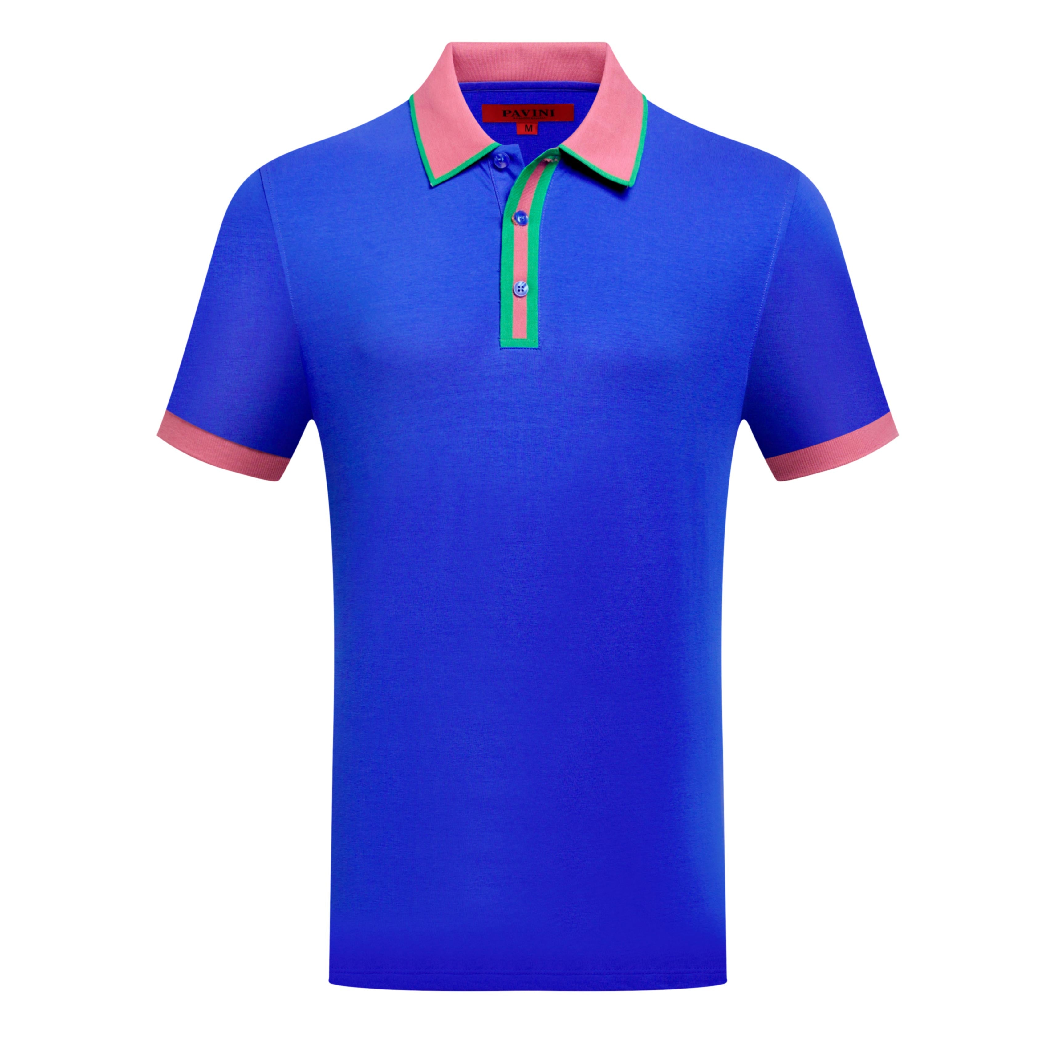 Contrast Trim Polo Shirt