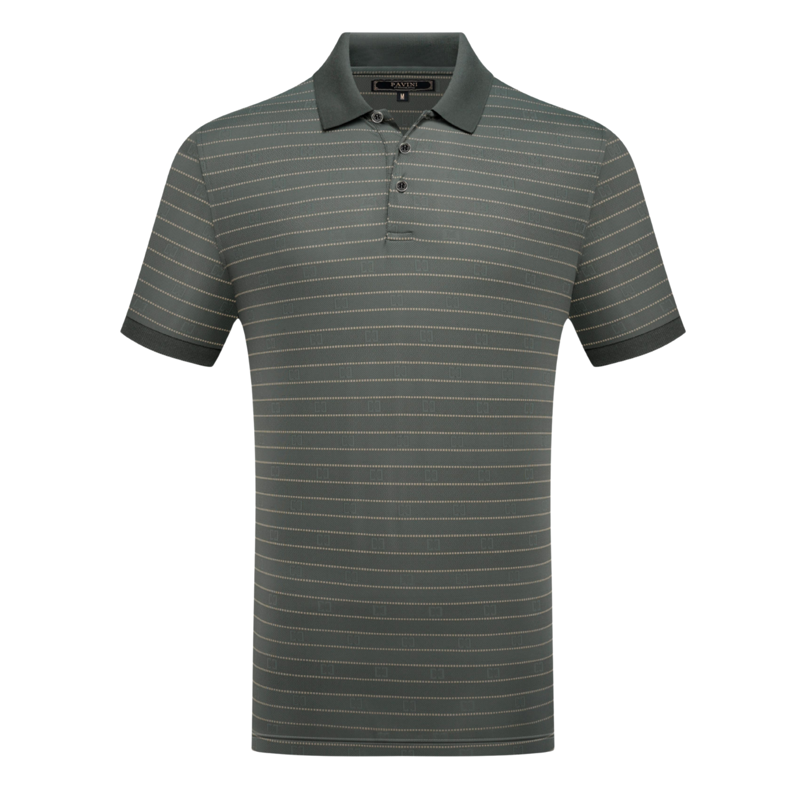 Men’s Fashion Striped Golf Polo