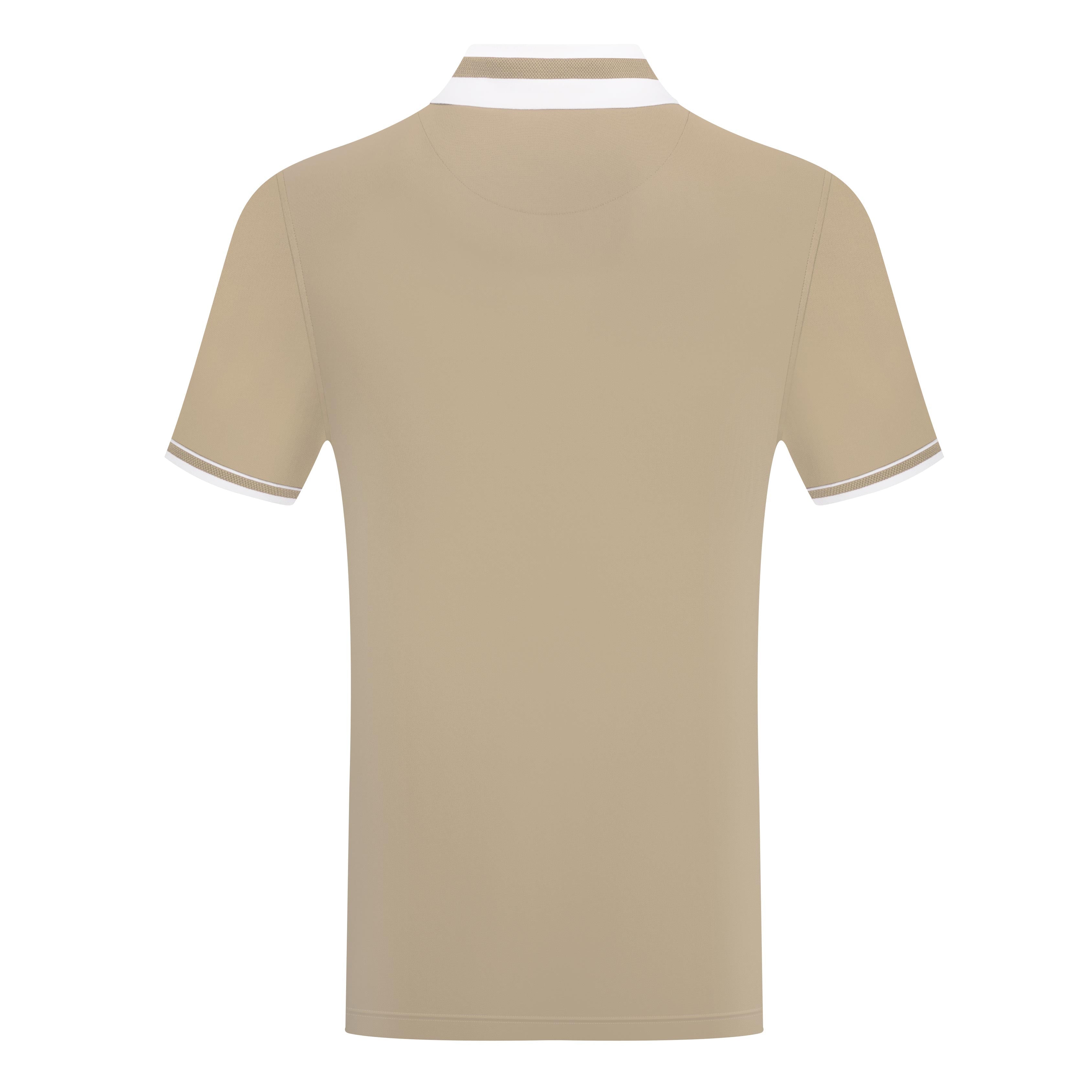 Men’s Contrast Collar Polo Shirt