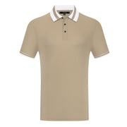 Men’s Contrast Collar Polo Shirt