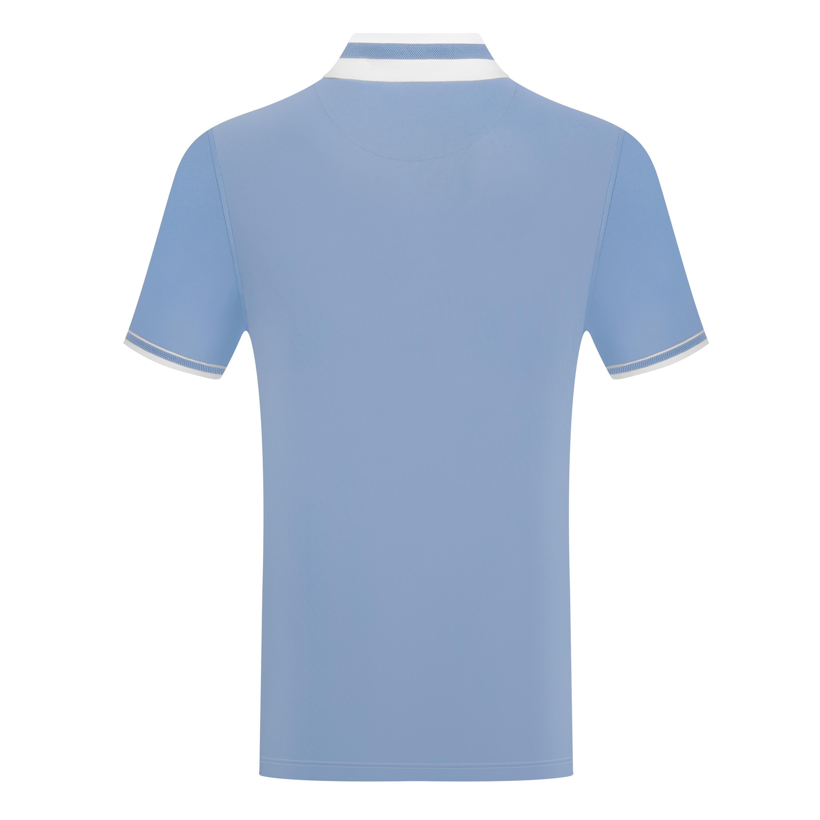 Men’s Contrast Collar Polo Shirt