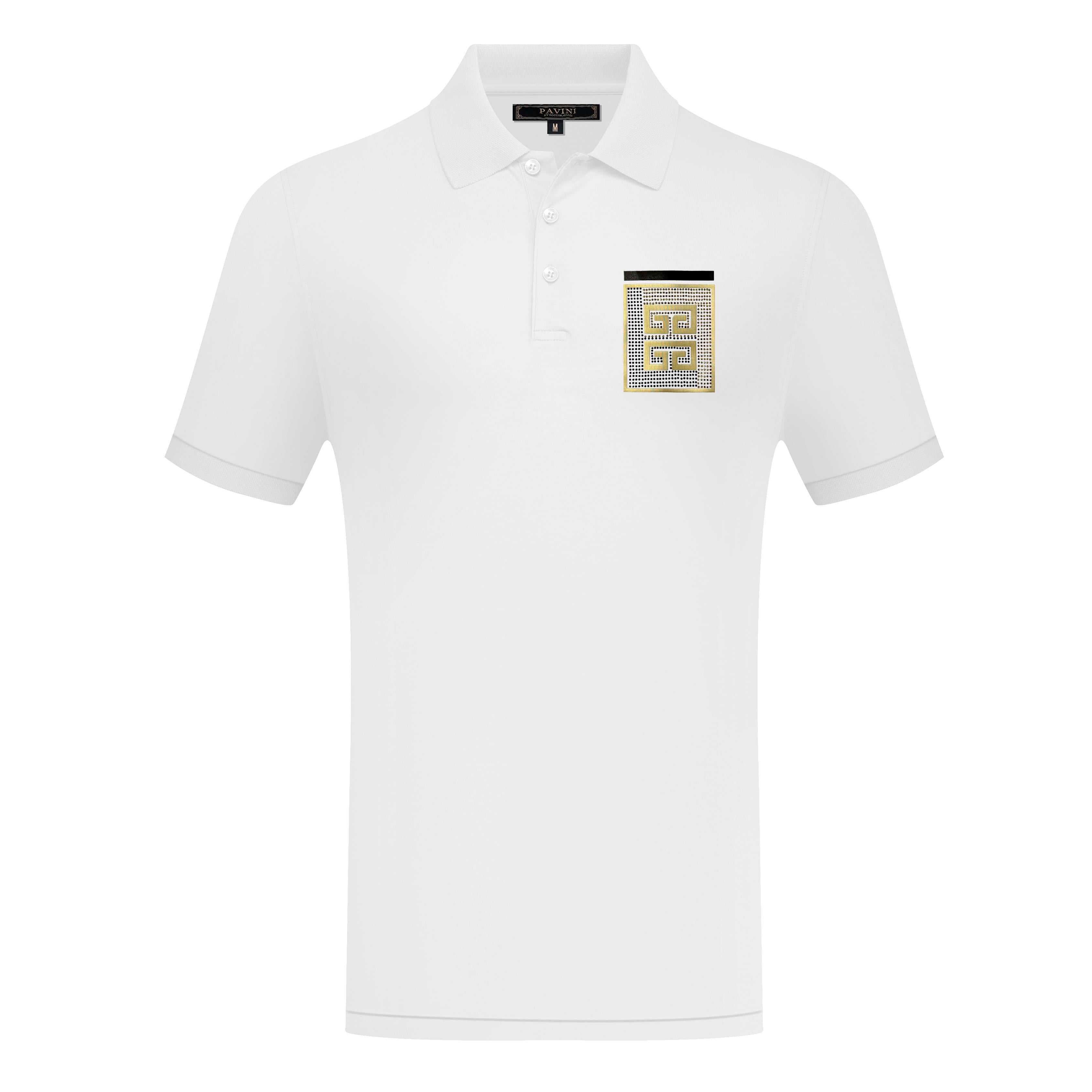Luxury Chest Emblem Polo Shirt