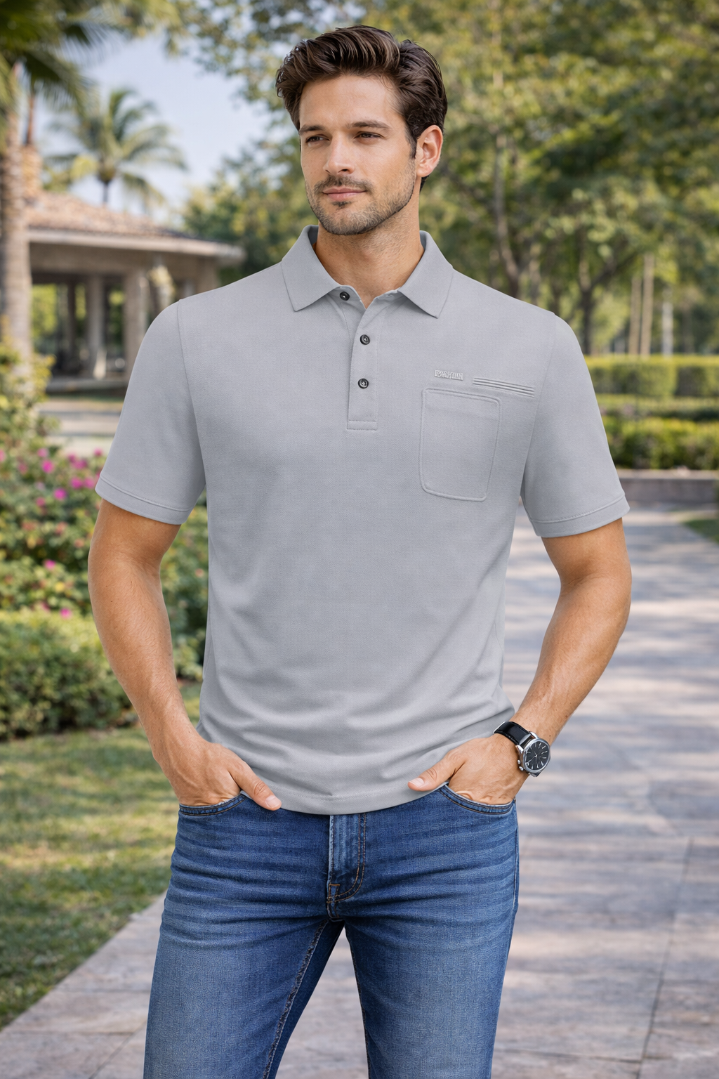 Pocket Polo Shirt
