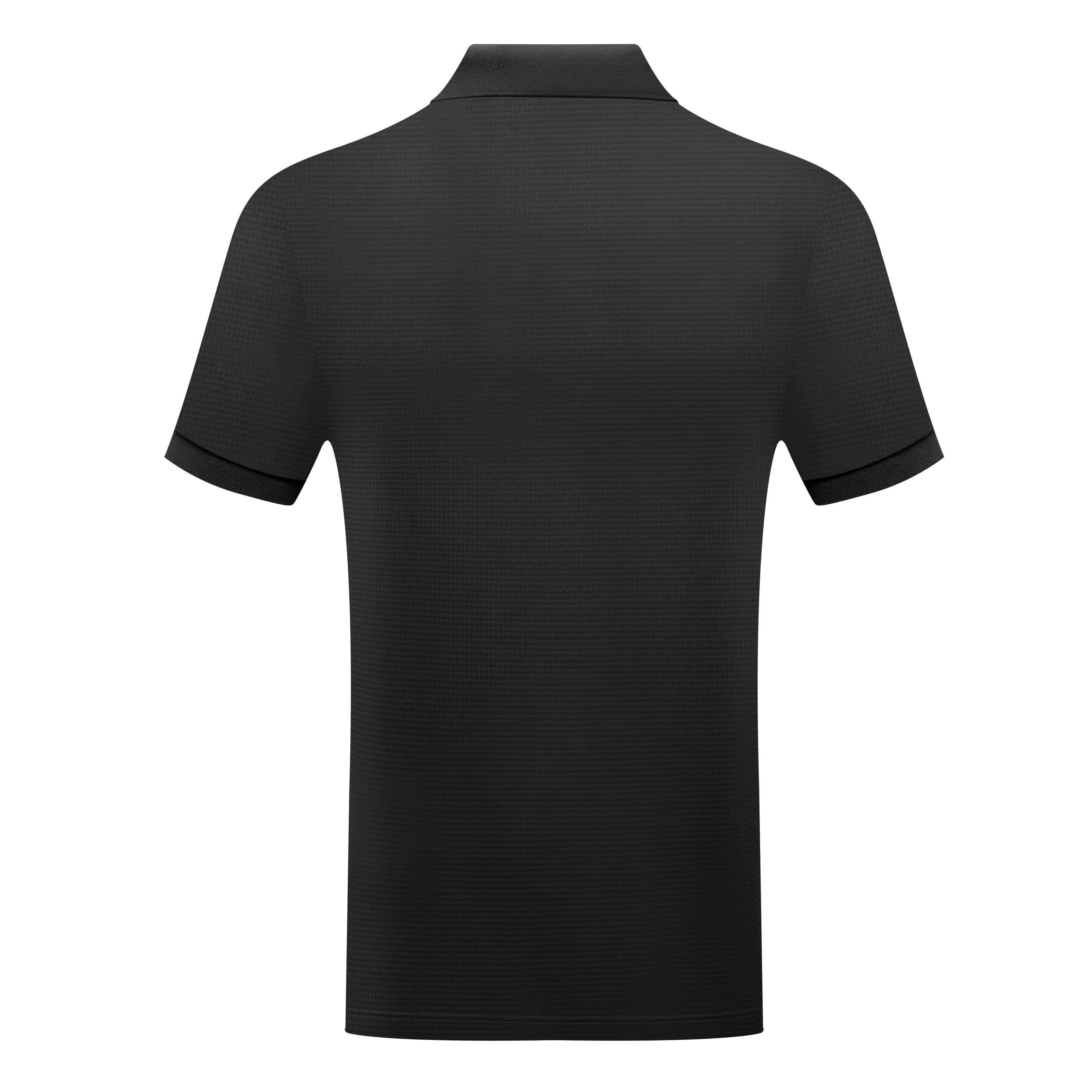 Textured Band Polo Shirt