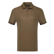 Short Sleeve Polo with Contrast Collar & Sleeve Trim