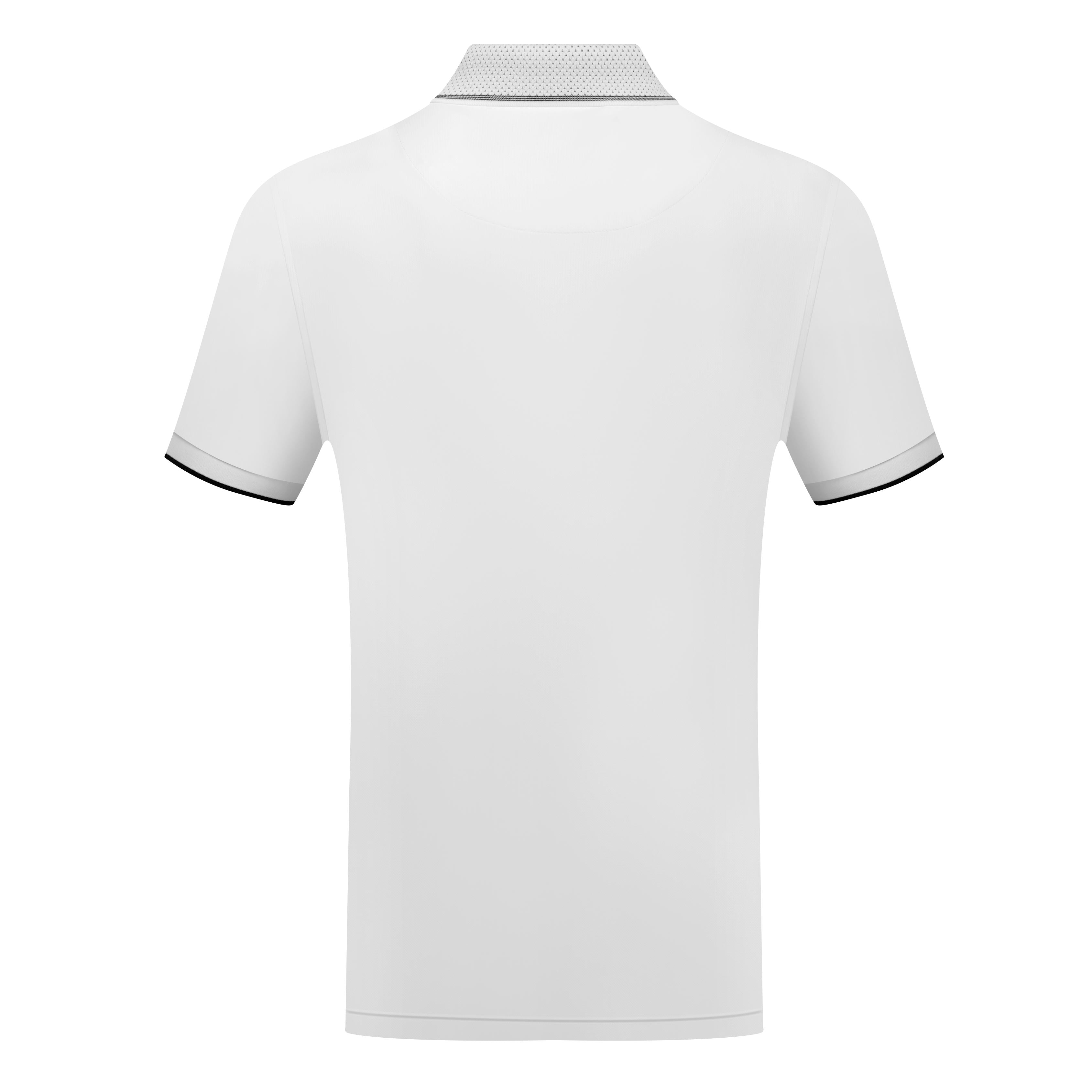 Short Sleeve Polo with Contrast Collar & Sleeve Trim