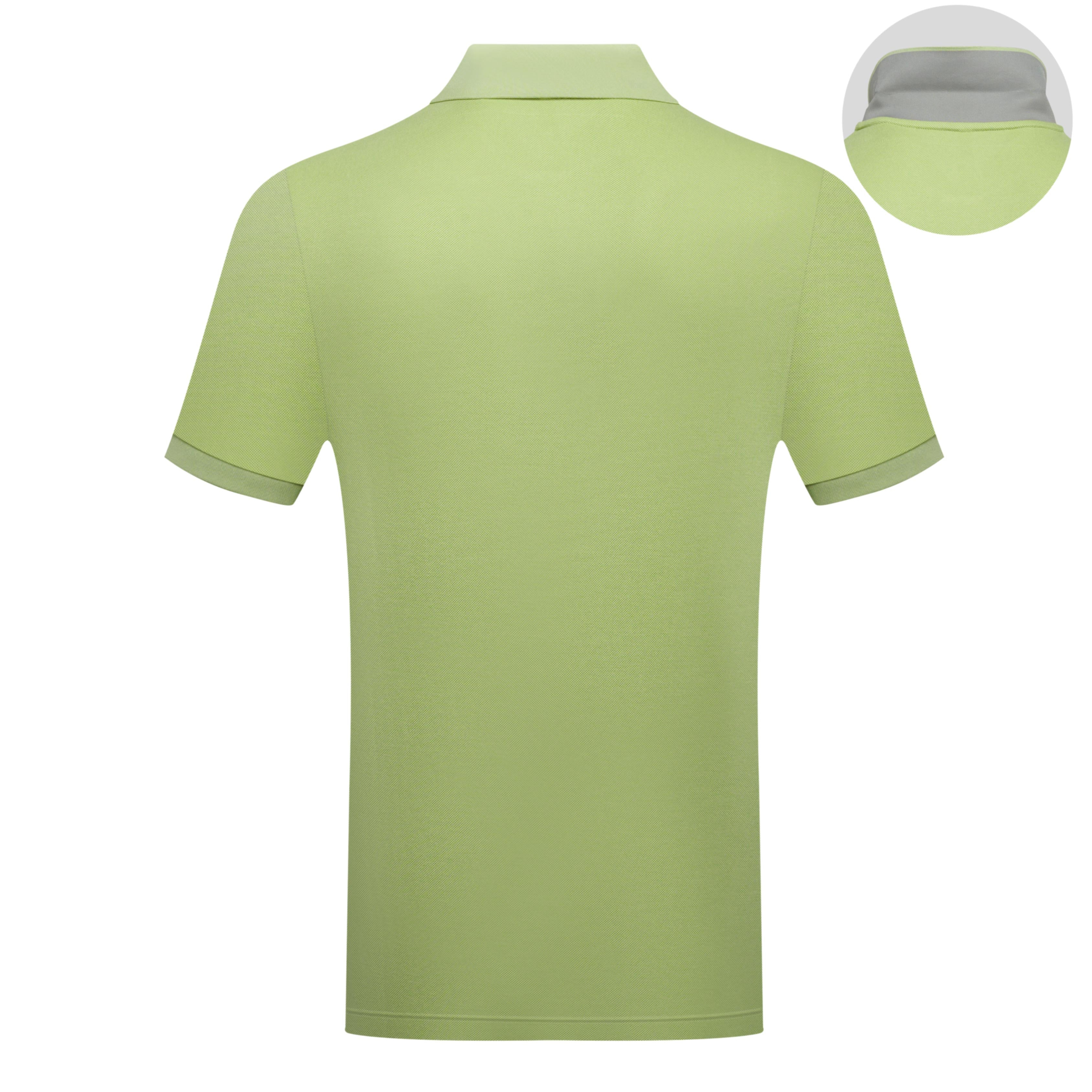 Short Sleeve Polo with BOBS Chest Logo & Contrast Collar Detail