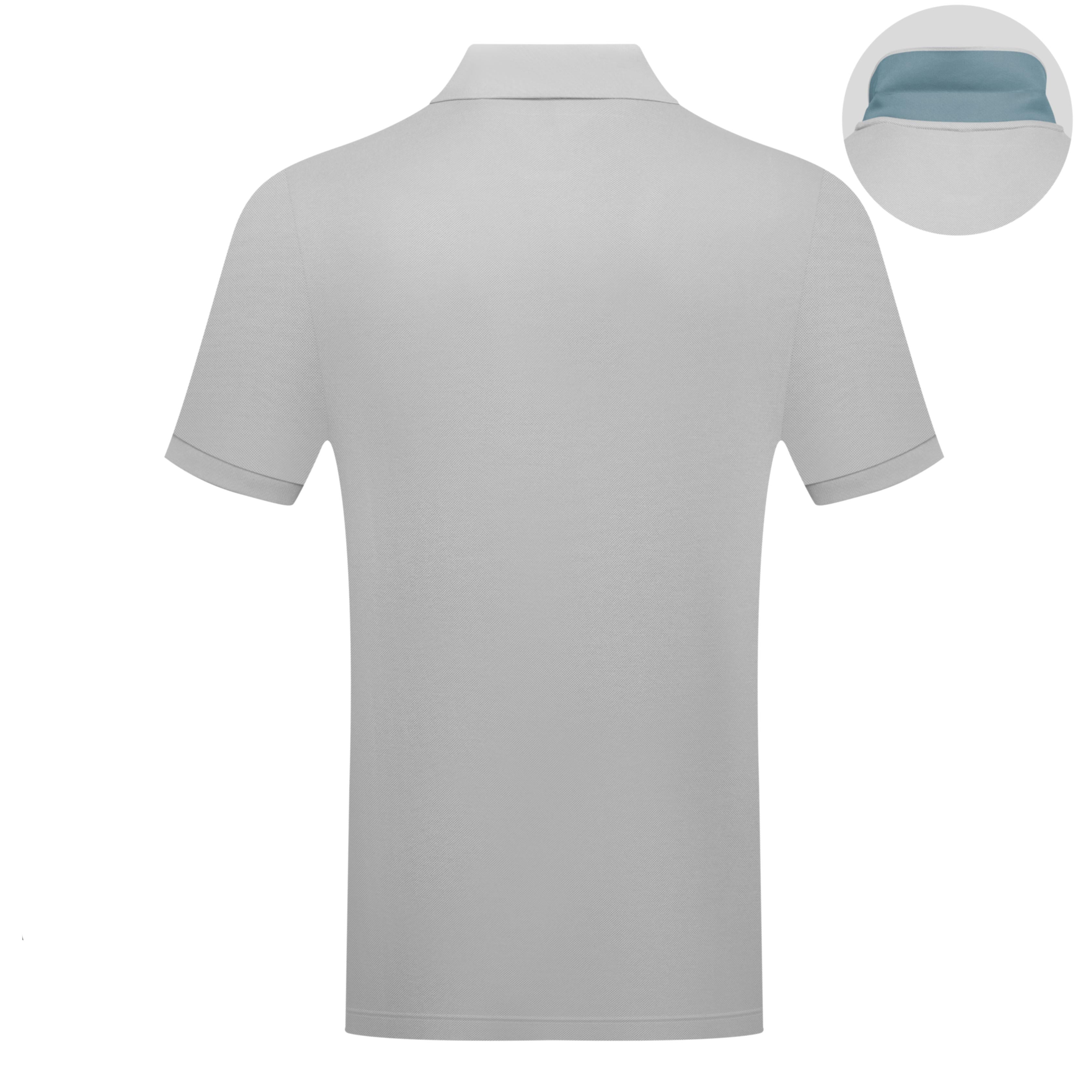 Short Sleeve Polo with BOBS Chest Logo & Contrast Collar Detail