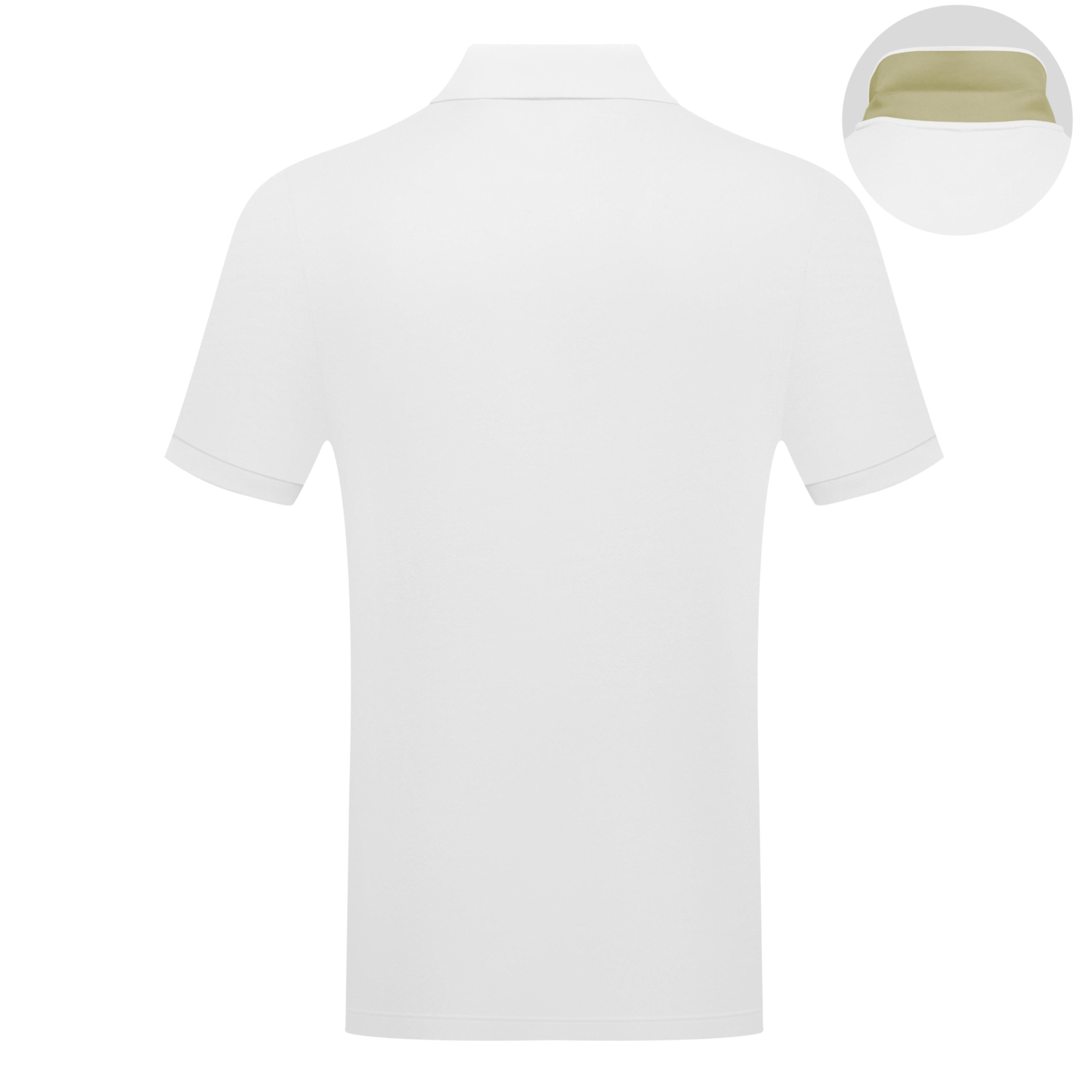 Short Sleeve Polo with BOBS Chest Logo & Contrast Collar Detail