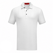 Polo Shirt with Tonal Textured Pattern