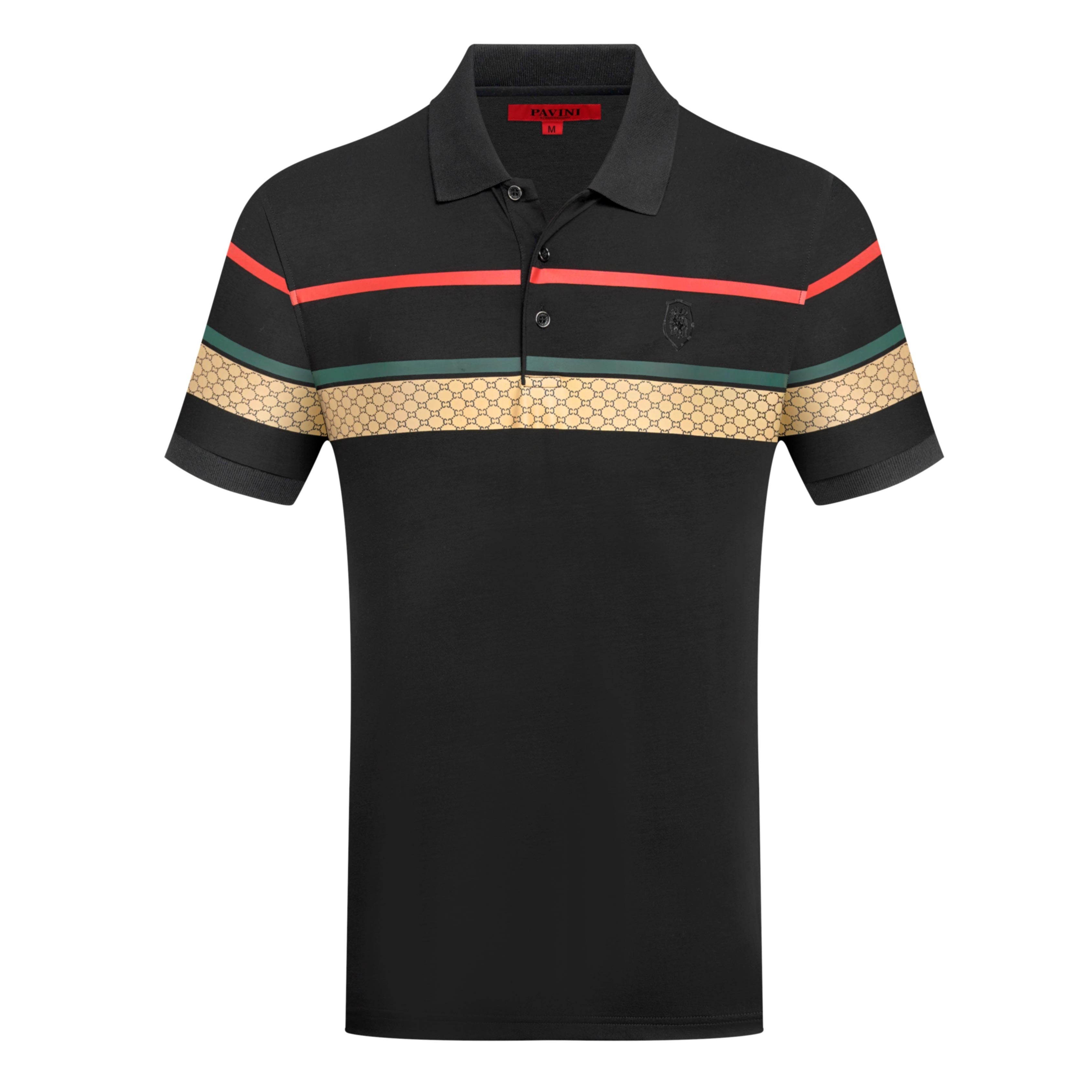 Men’s Striped Polo Shirt