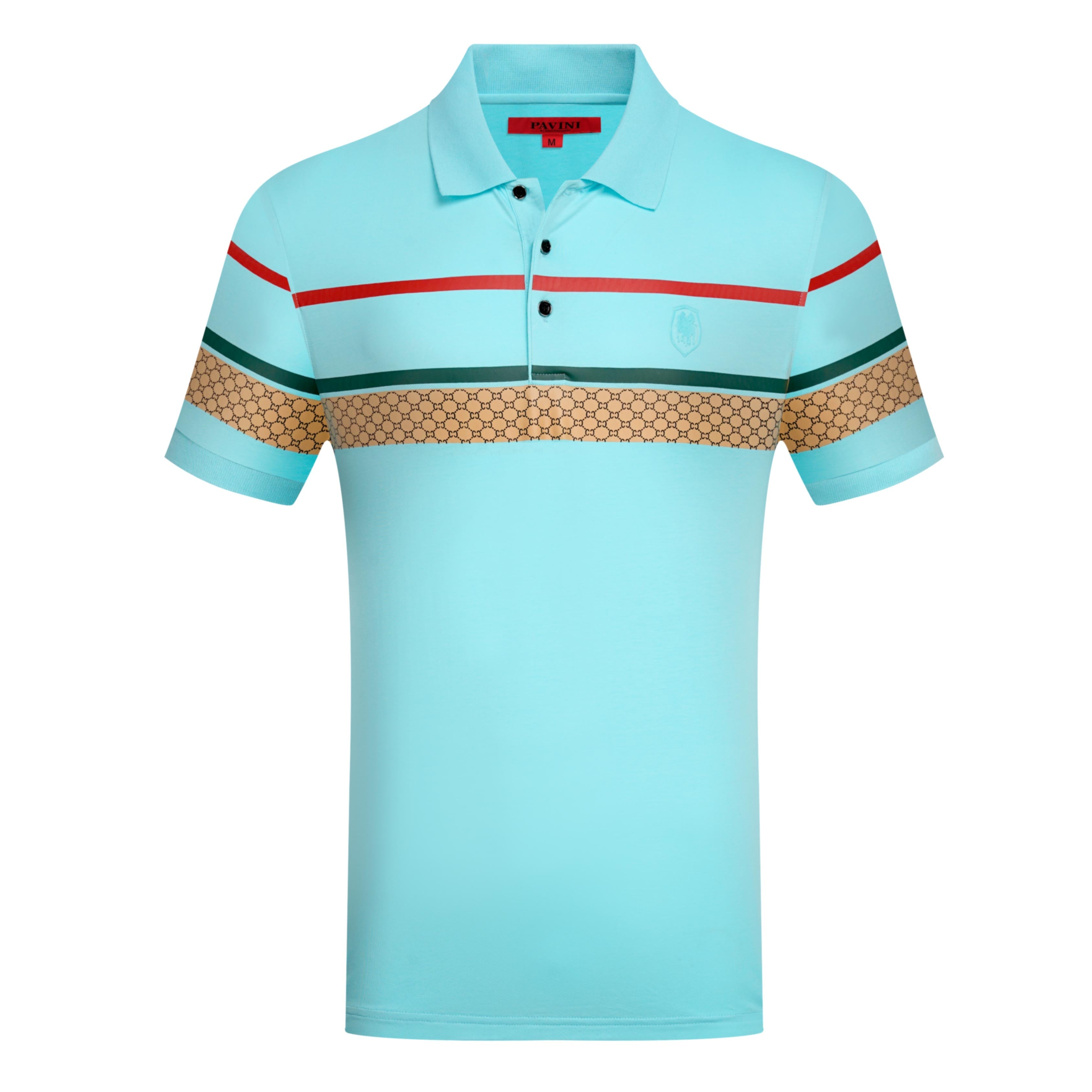 Men’s Striped Polo Shirt
