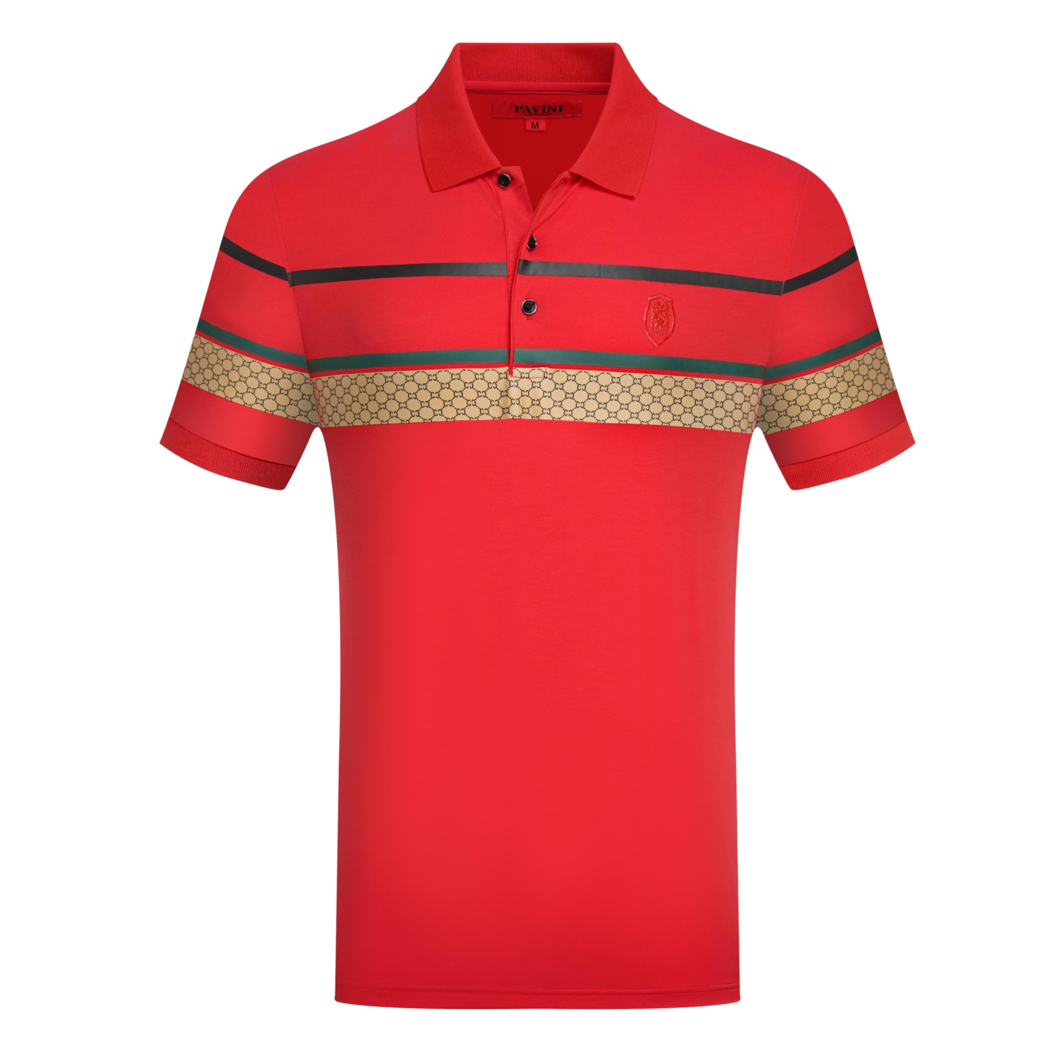 Men’s Striped Polo Shirt
