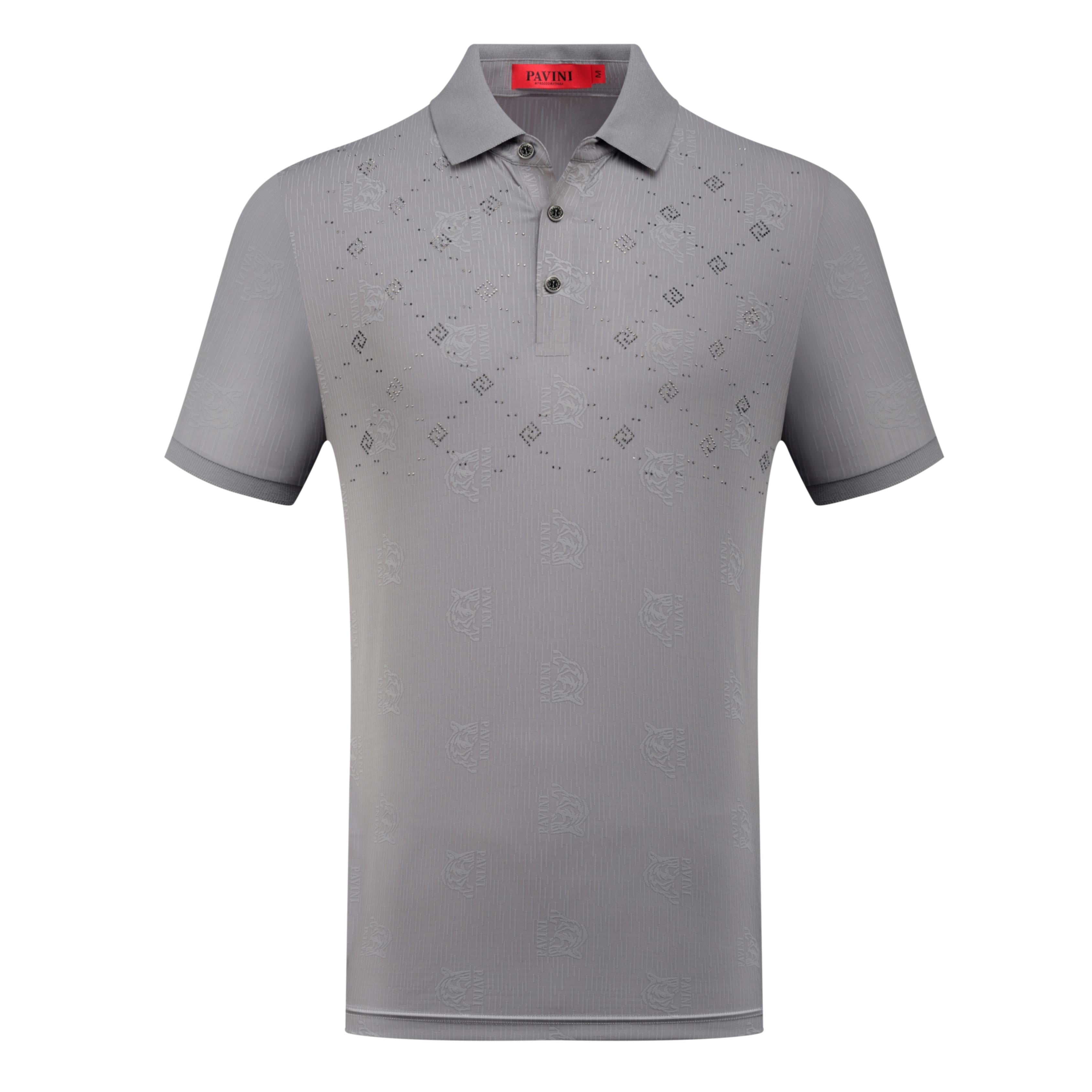Premium Embossed Polo Shirt