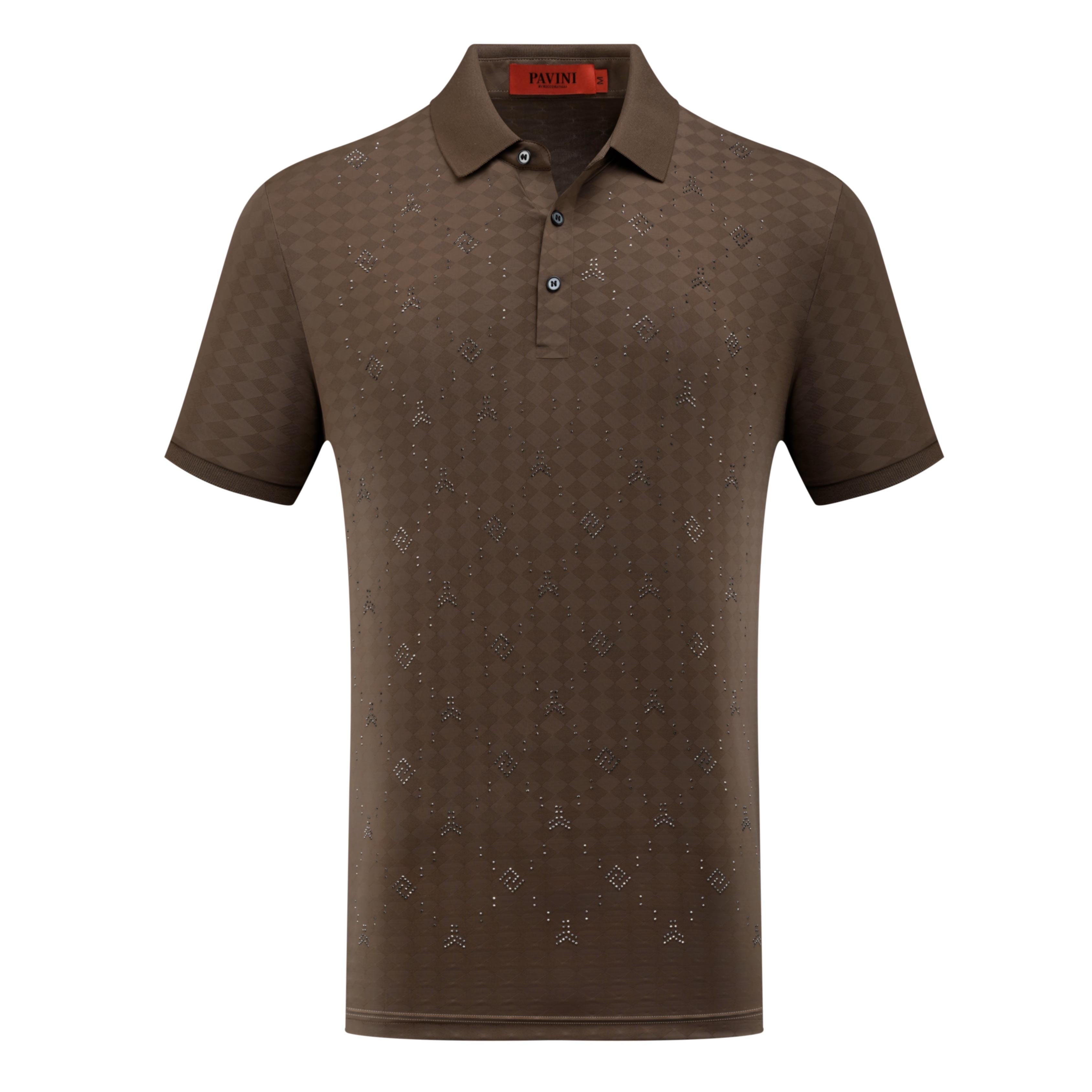 Luxury Pattern Polo Shirt