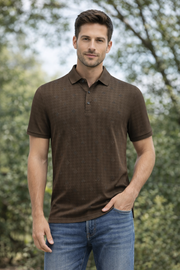 Luxury Pattern Polo Shirt
