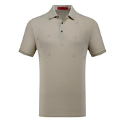 Men’s Patterned Polo Shirt