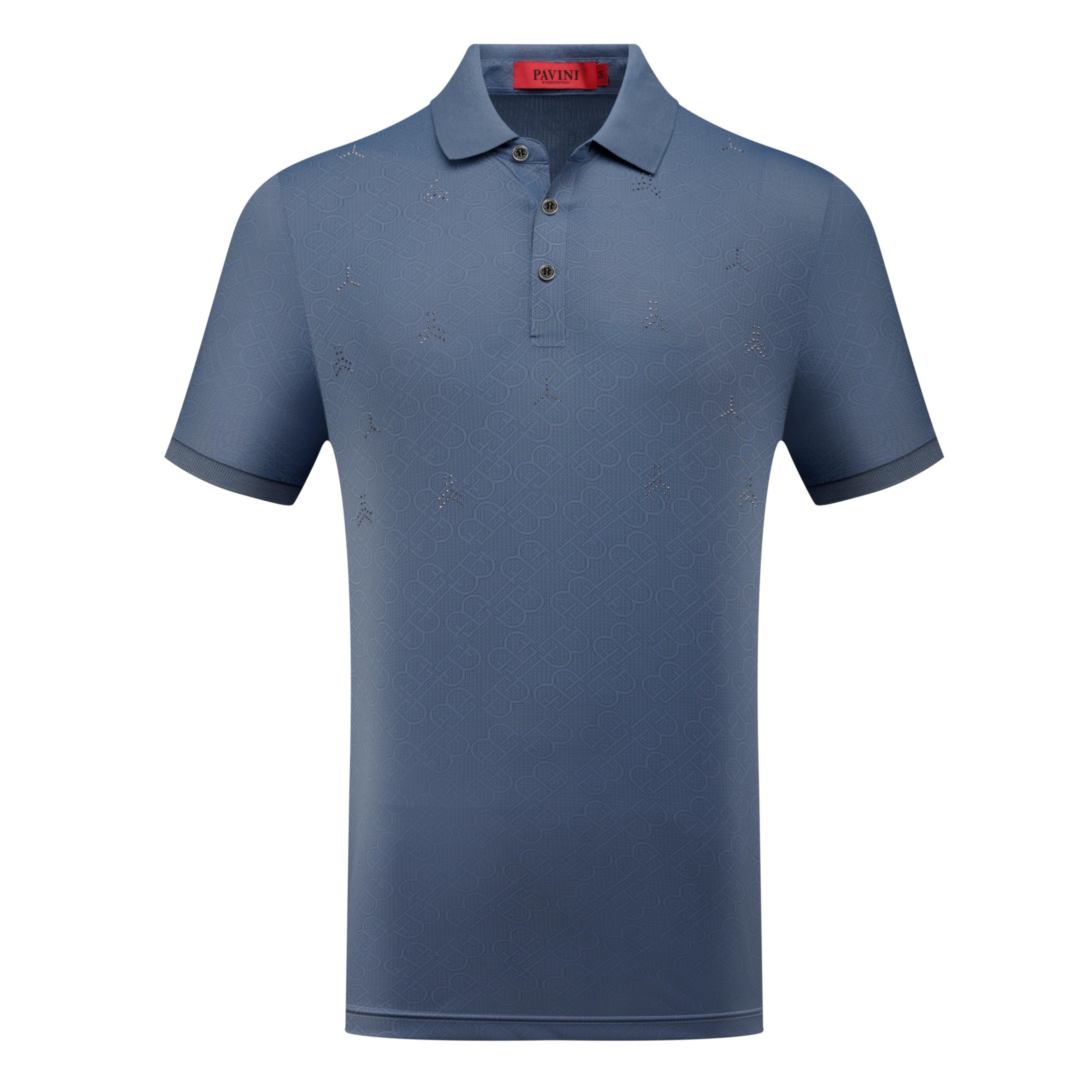 Men’s Patterned Polo Shirt