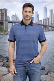 Men’s Knit Cuff Polo